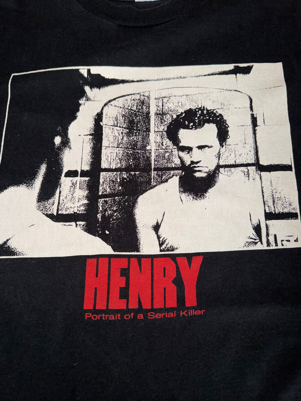 Vintage 90's "Henry: Portrait of a Serial Killer" Movie T-Shirt