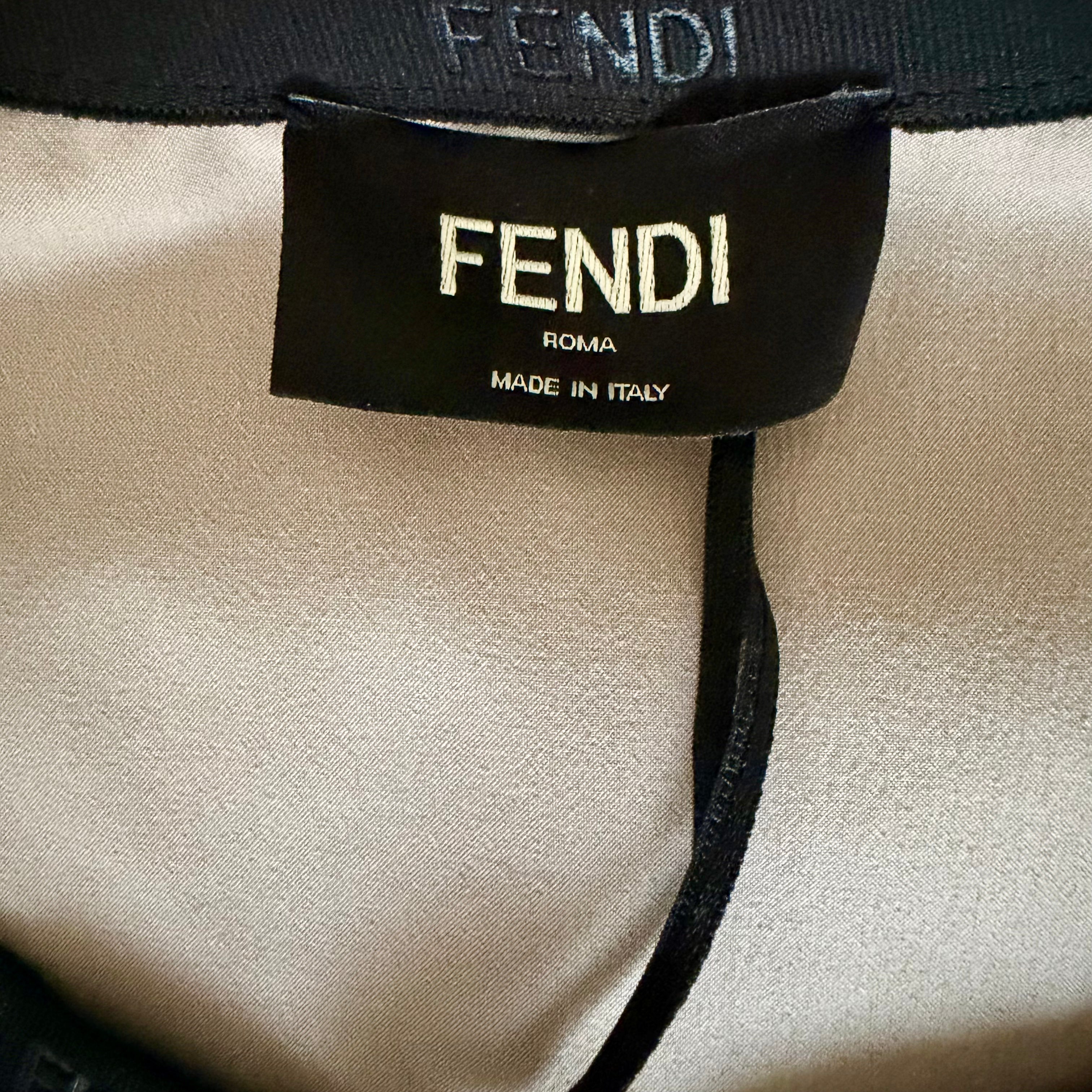 Fendi 2022 Men's Gradient FF Logo Tank Top