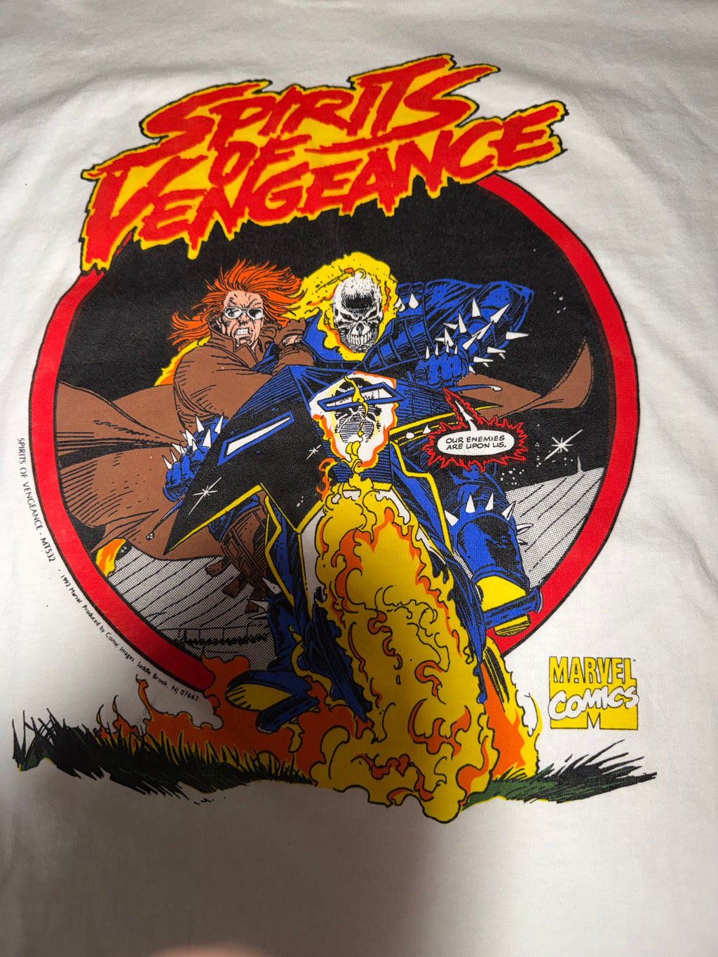 Vintage 90's Ghost Rider Spirit Of Vengeance T-Shirt