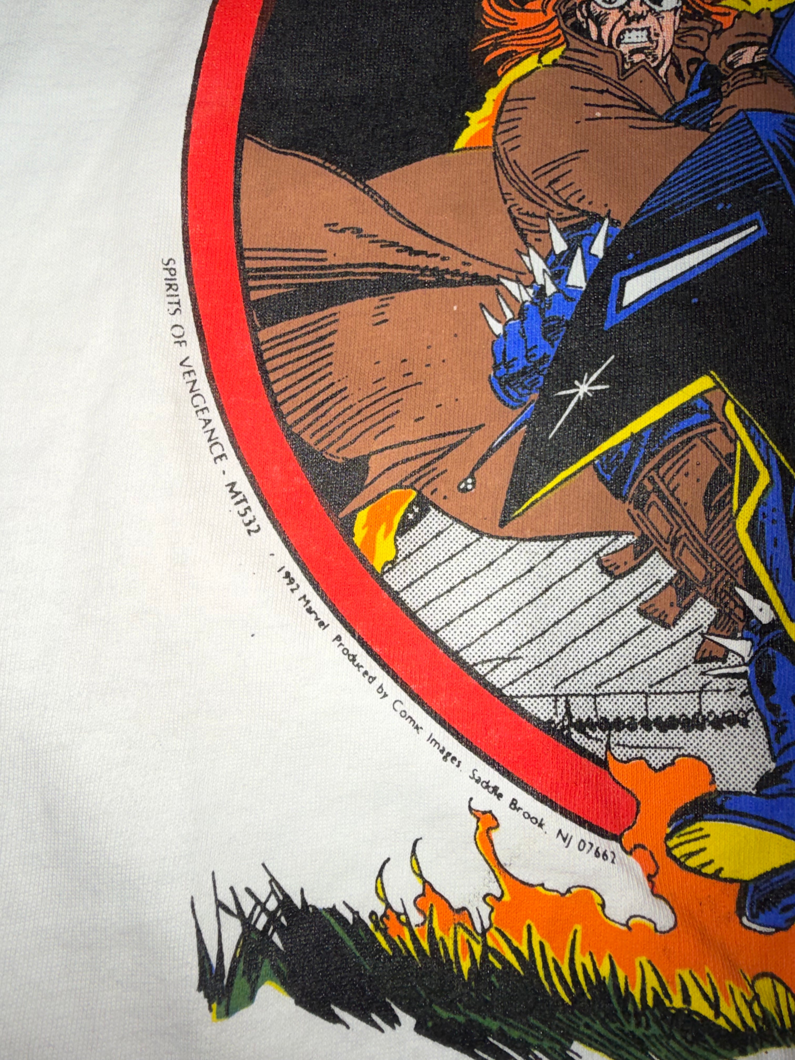 Vintage 90's Ghost Rider Spirit Of Vengeance T-Shirt