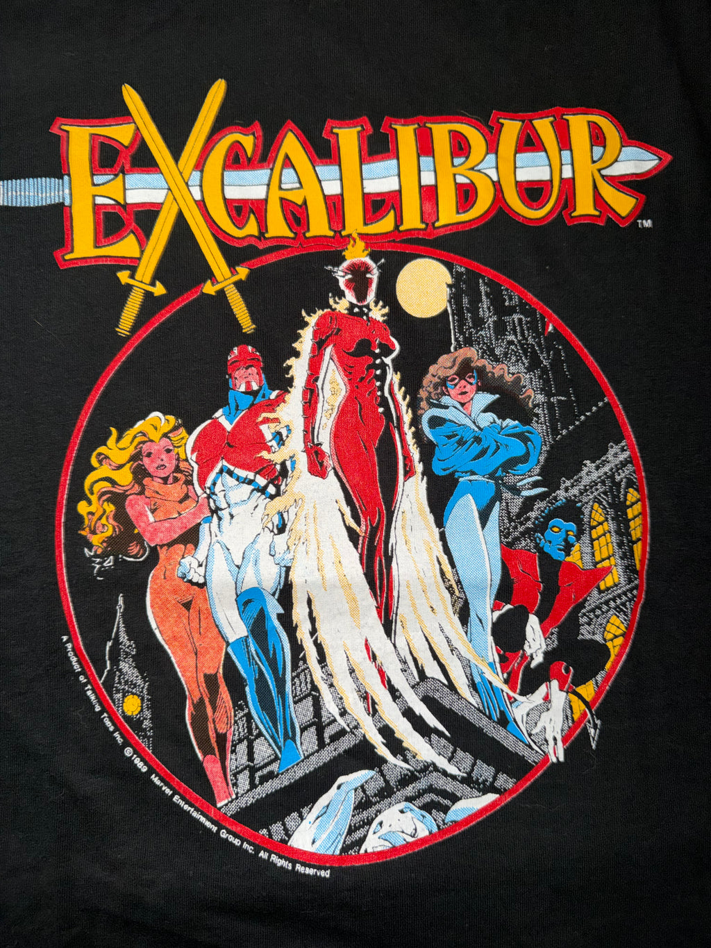 Vintage 90's Excalibur Marvel T-Shirt