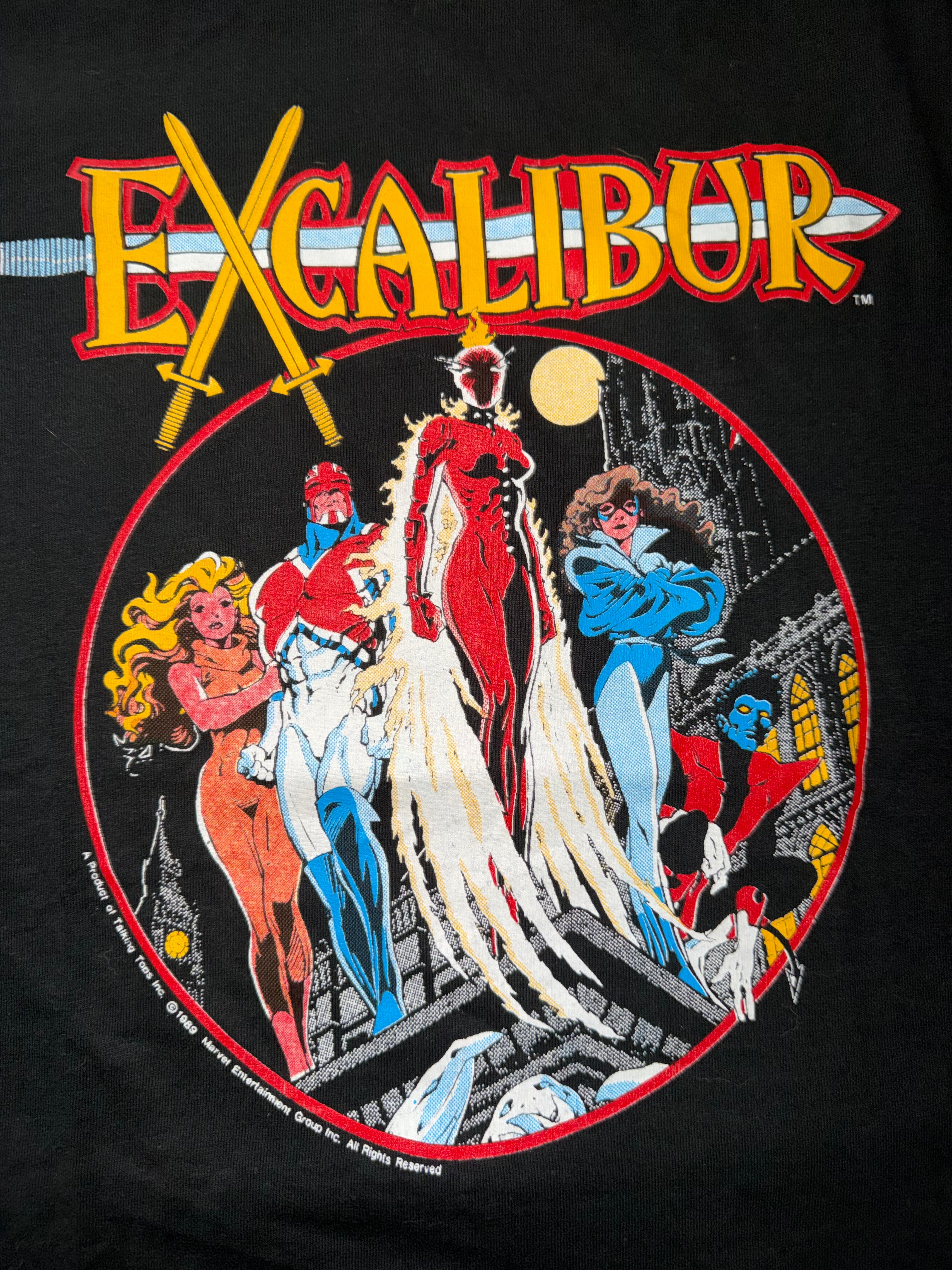 Vintage 90's Excalibur Marvel T-Shirt