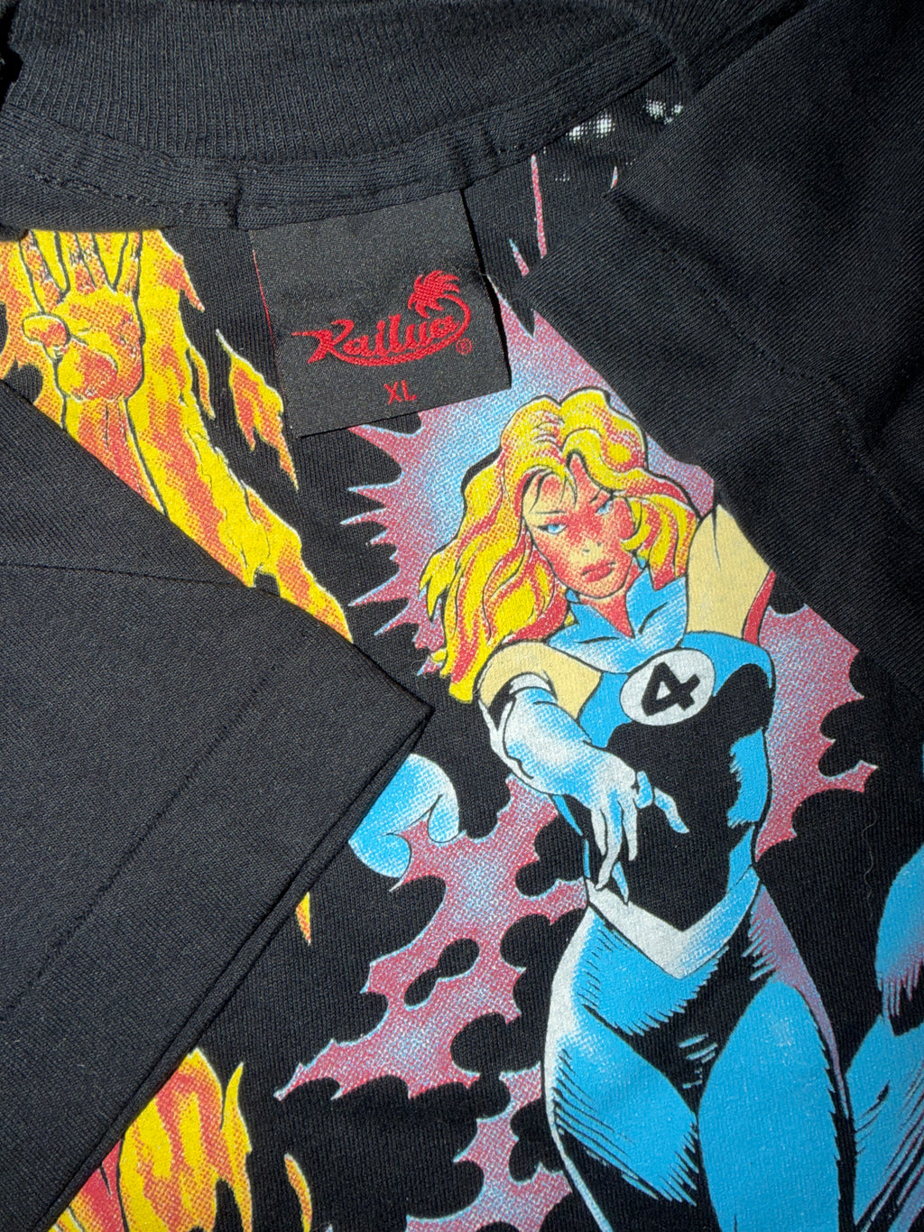 Vintage 90's Fantastic 4 Kailua Marvel T-Shirt