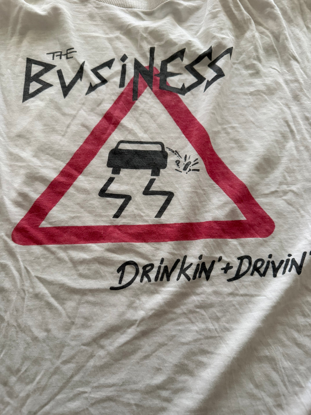 Vintage The Business  80s Band T-Shirt