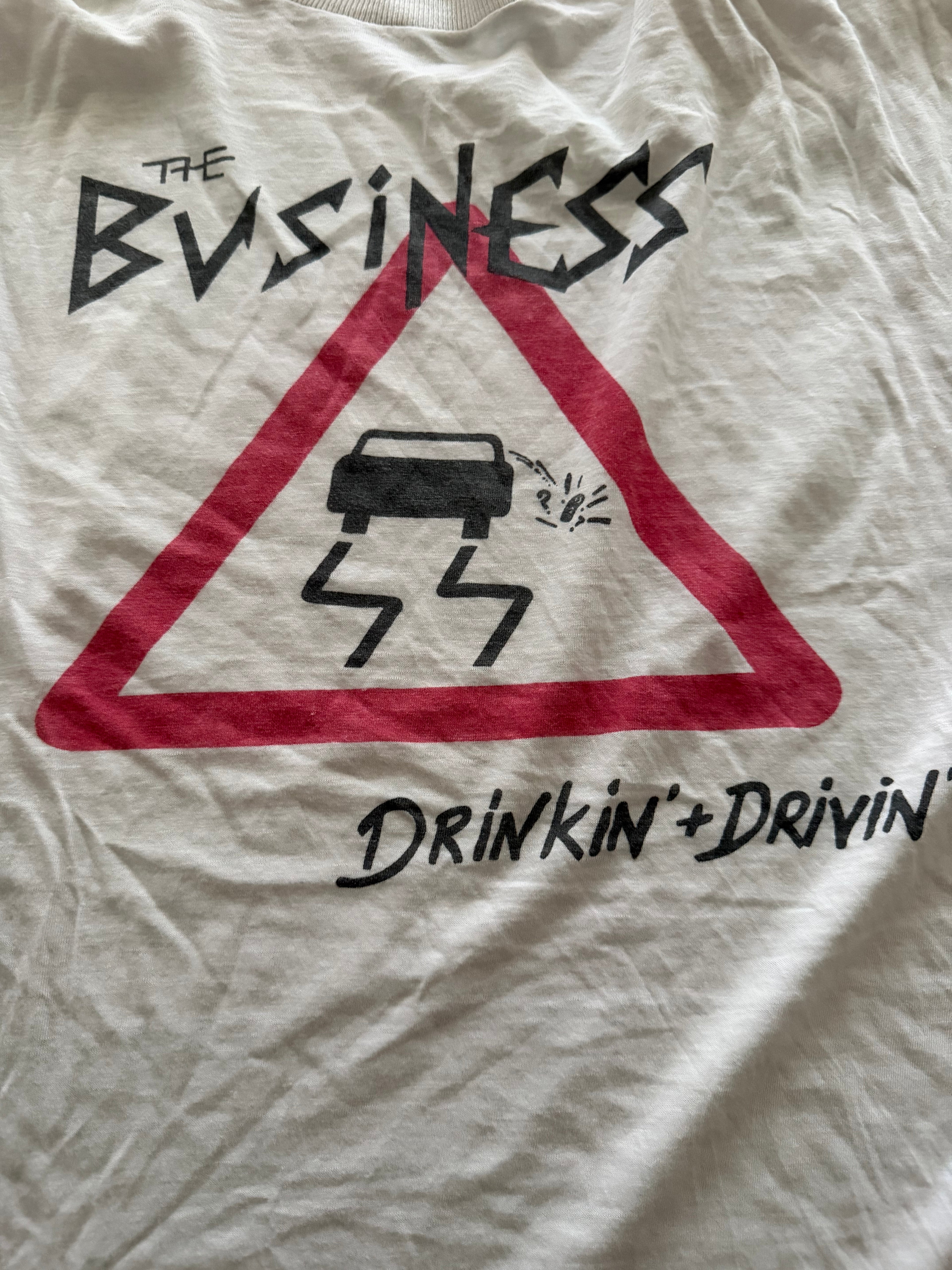 Vintage The Business  80s Band T-Shirt
