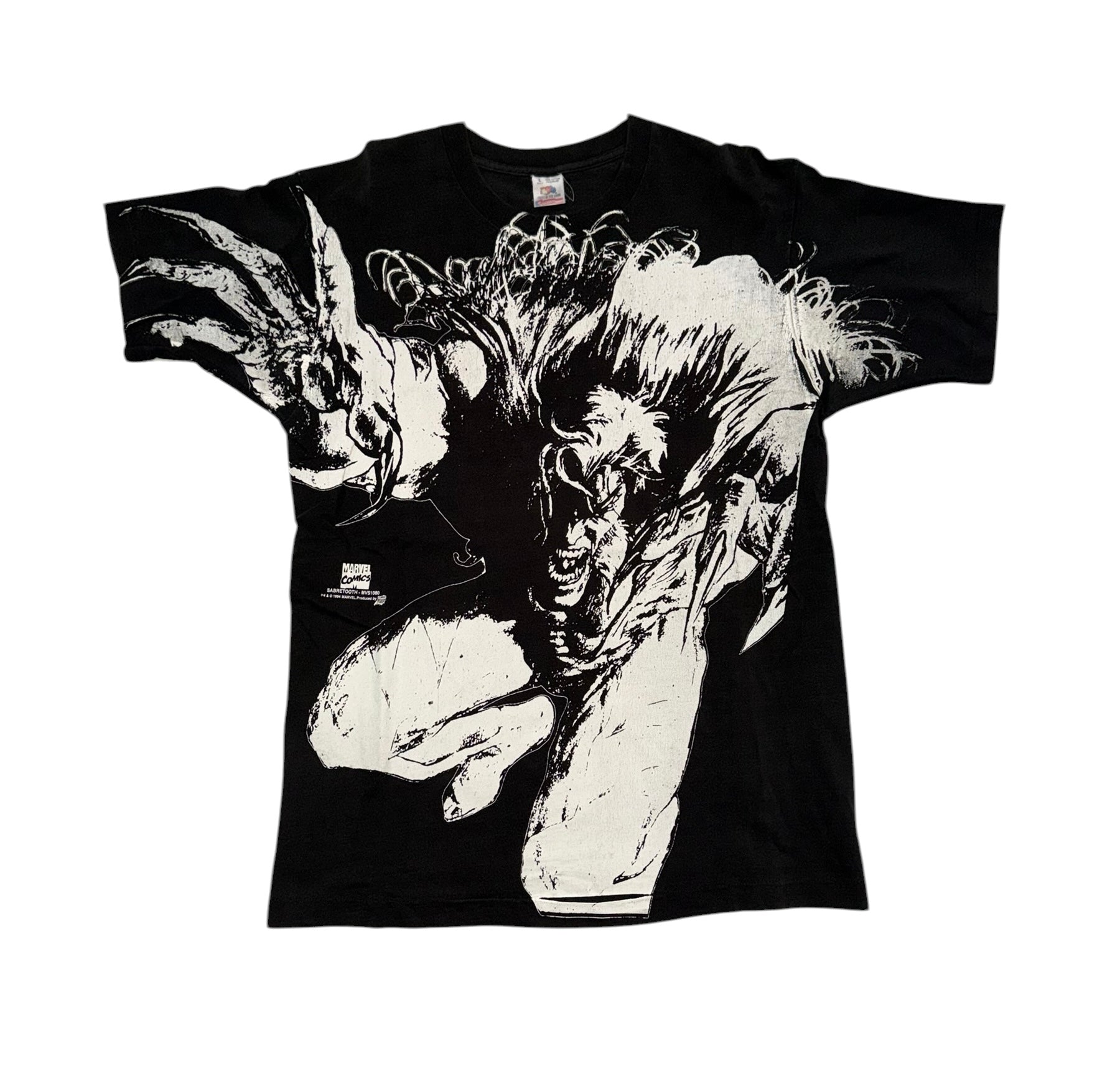 Vintage 90's Sabretooth Marvel T-Shirt