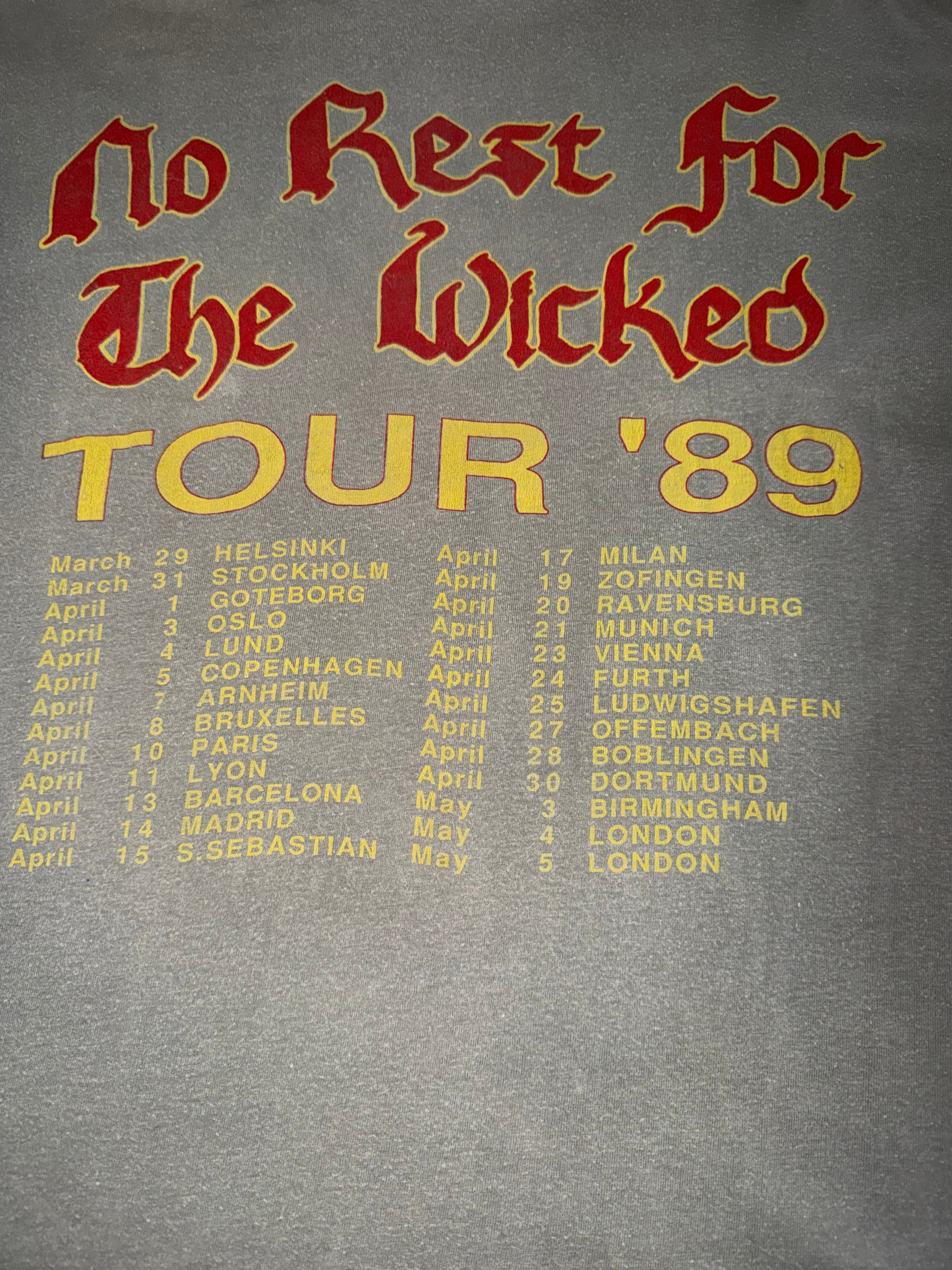 Vintage 80's Ozzy Osbourne T-Shirt