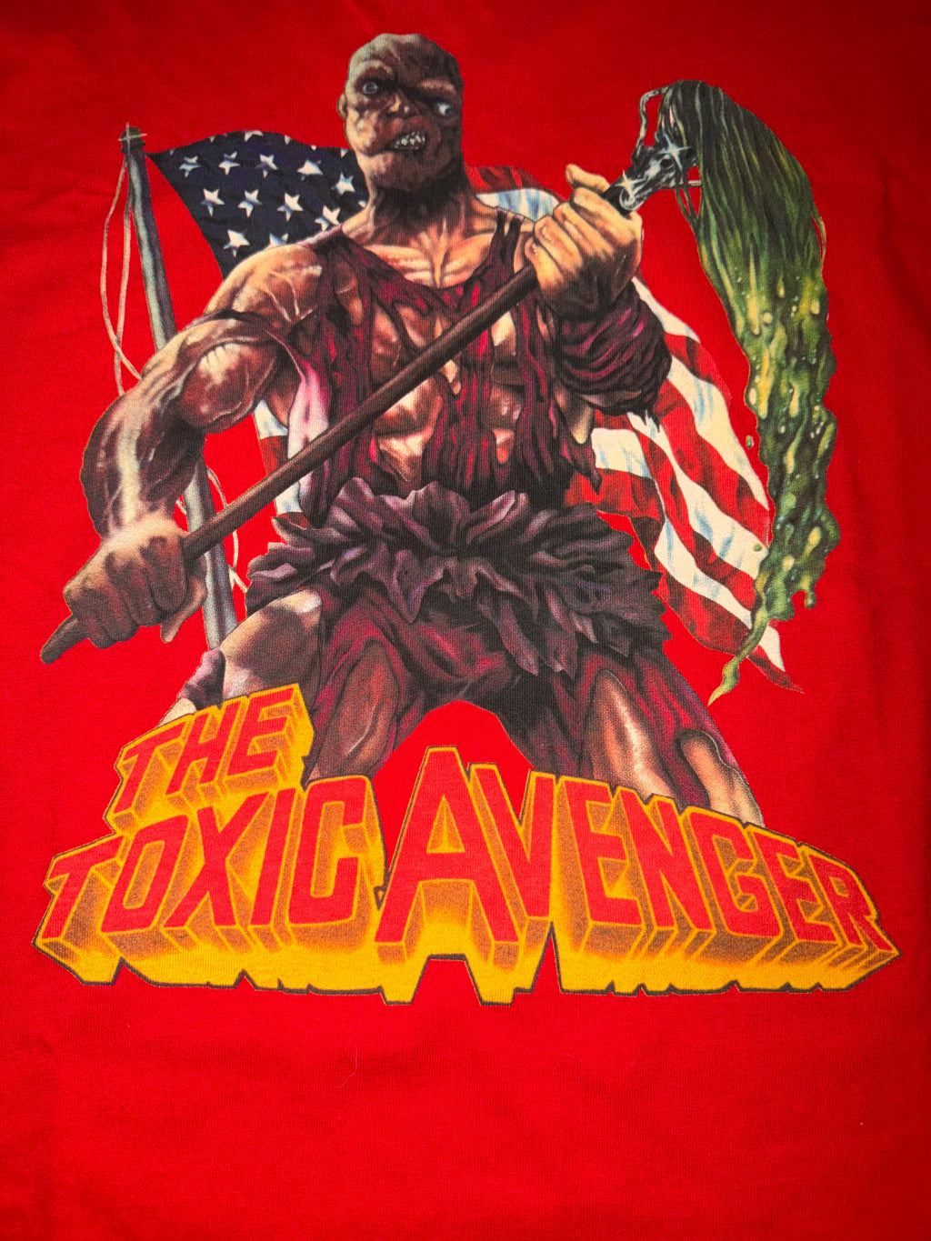 Vintage 90's The Toxic Avenger Movie T-Shirt