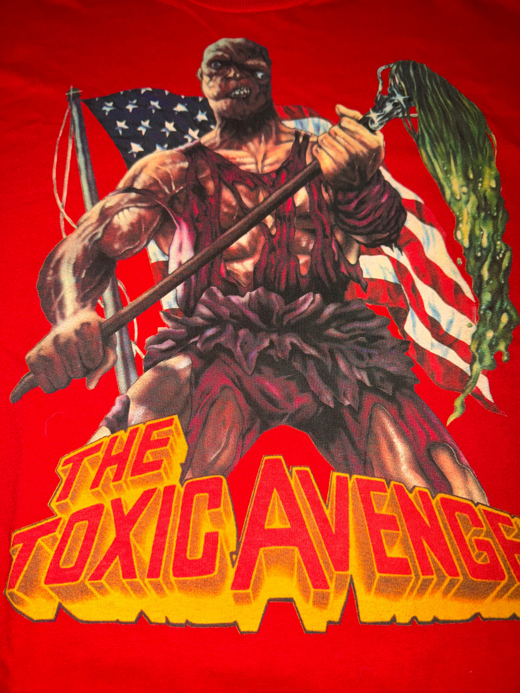 Vintage 90's The Toxic Avenger Movie T-Shirt