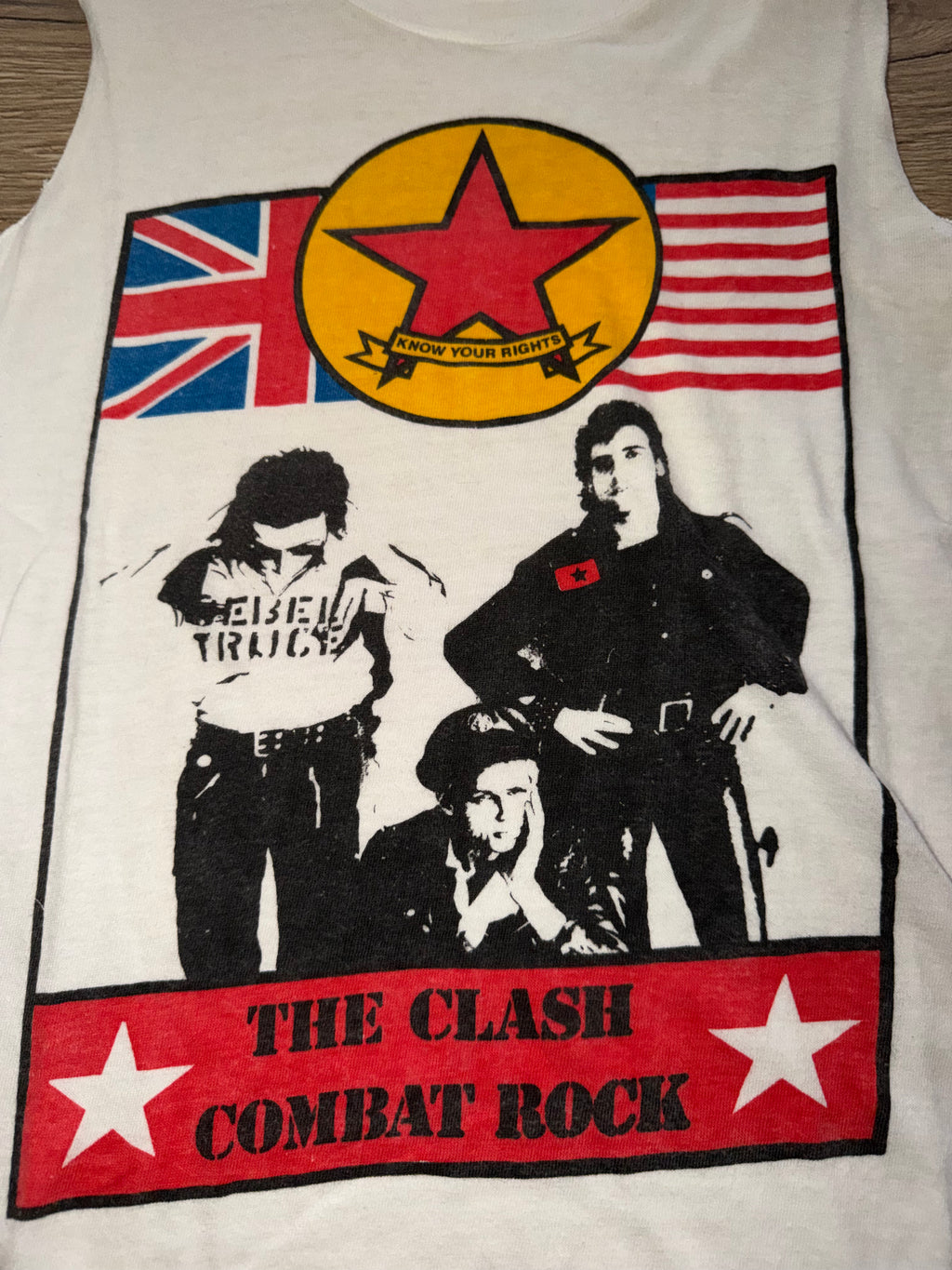Vintage 80's The Clash Tank Top