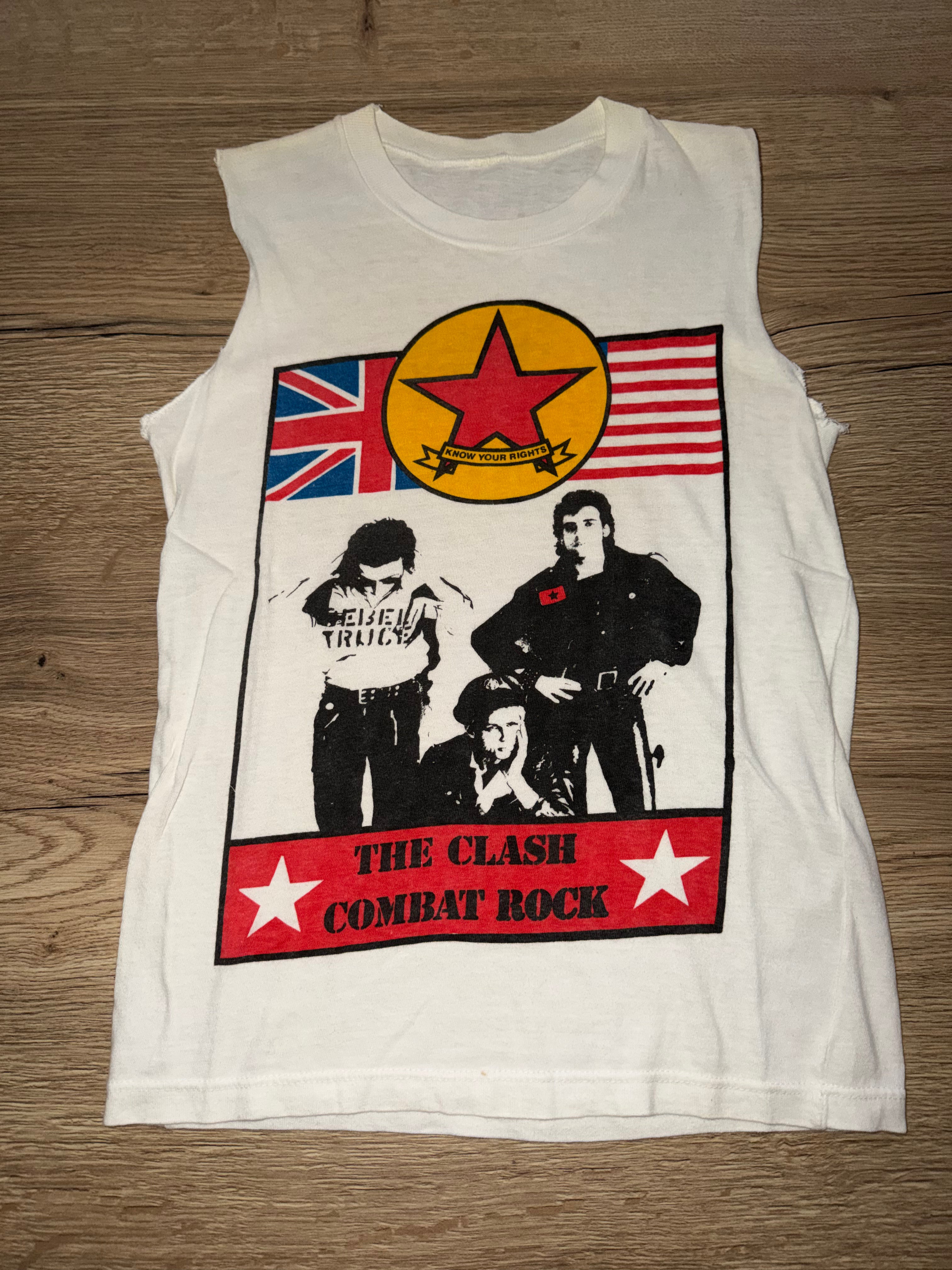 Vintage 80's The Clash Tank Top