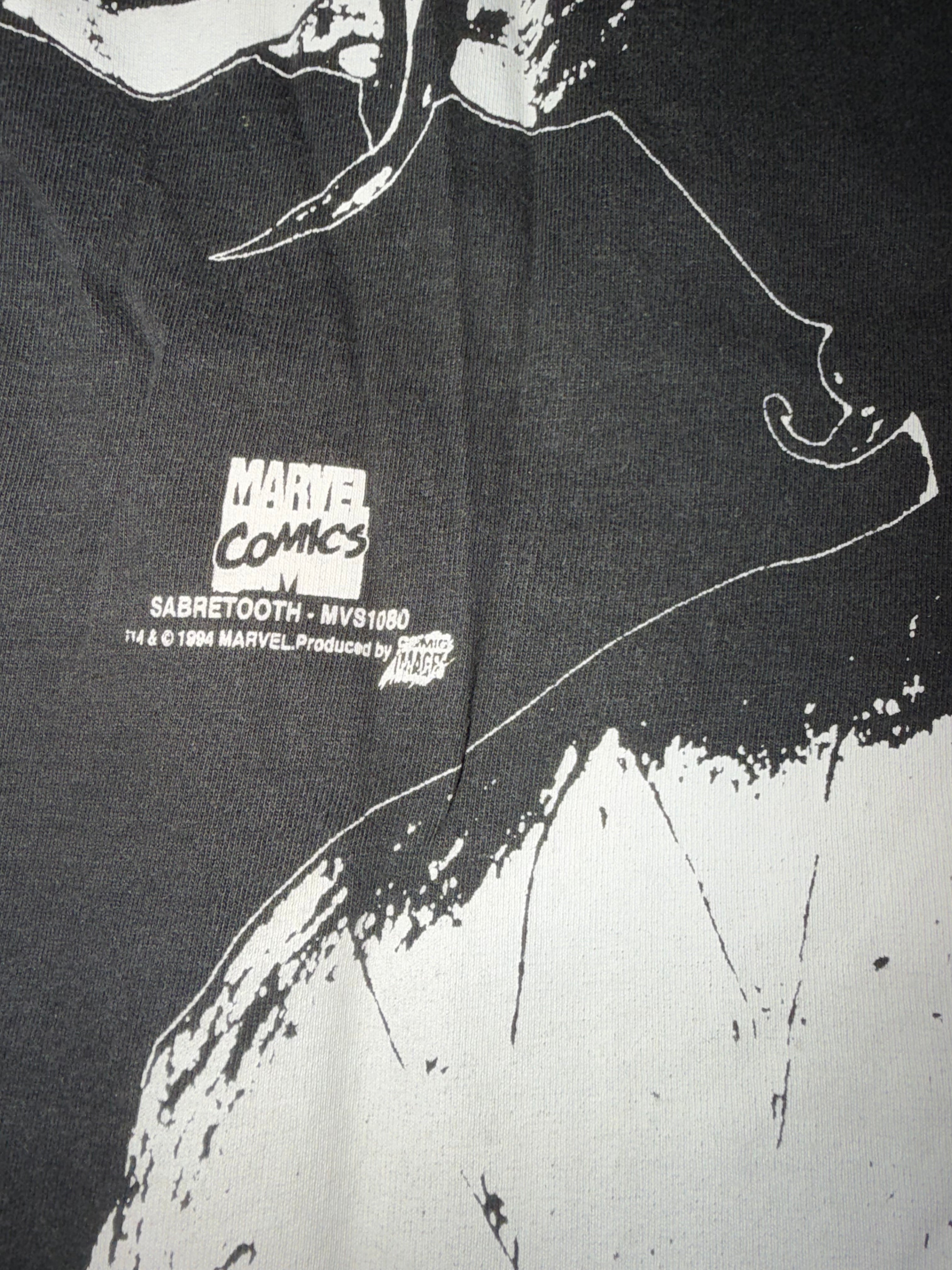 Vintage 90's Sabretooth Marvel T-Shirt