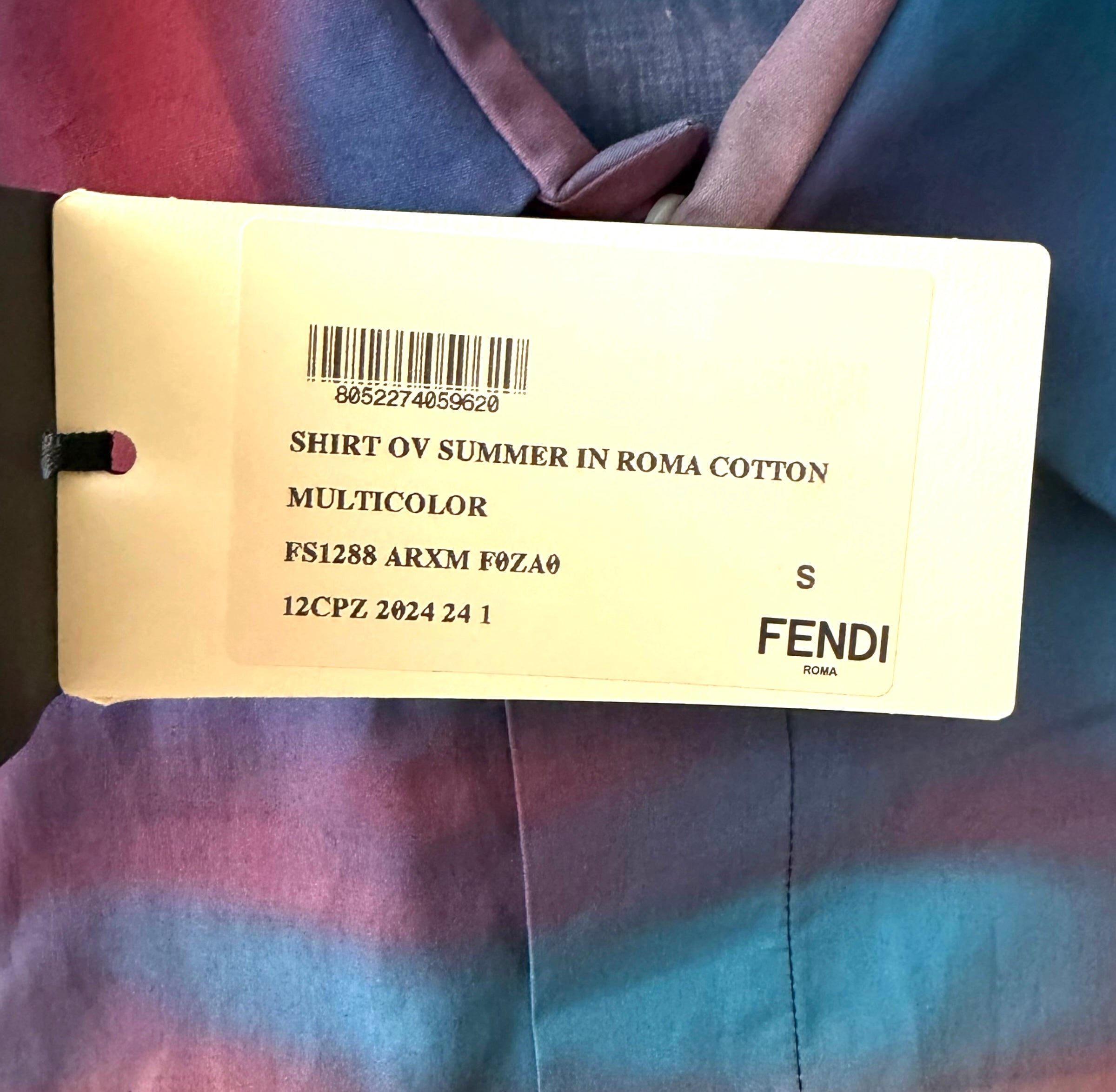 Fendi 2024 "Summer in Roma" Button-Up Shirt