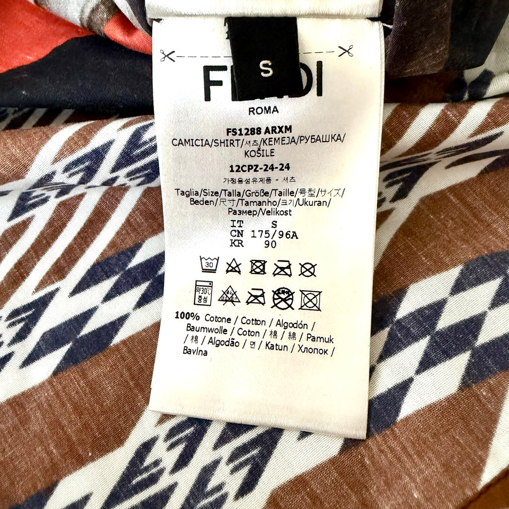 Fendi 2024 "Summer in Roma" Button-Up Shirt