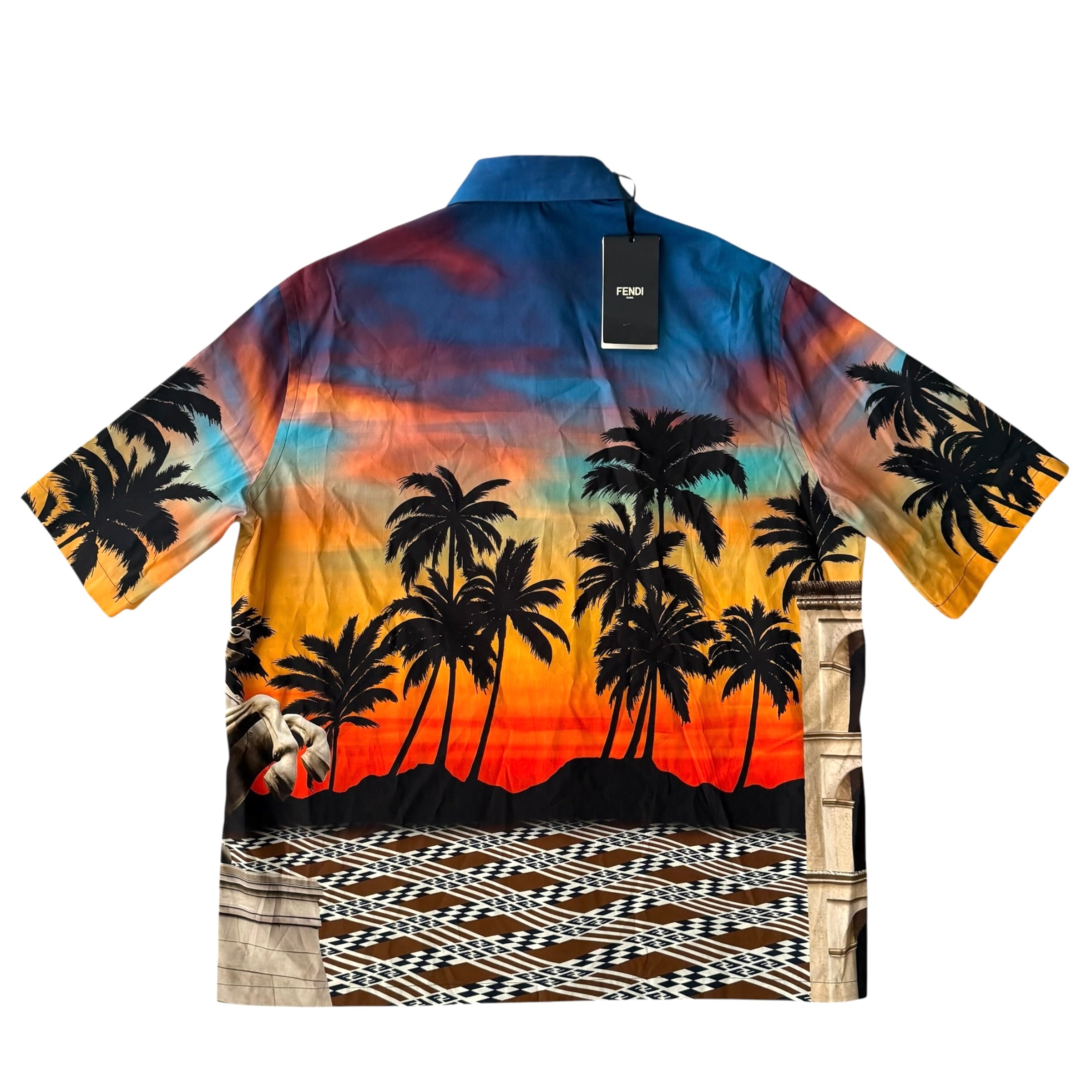 Fendi 2024 "Summer in Roma" Button-Up Shirt