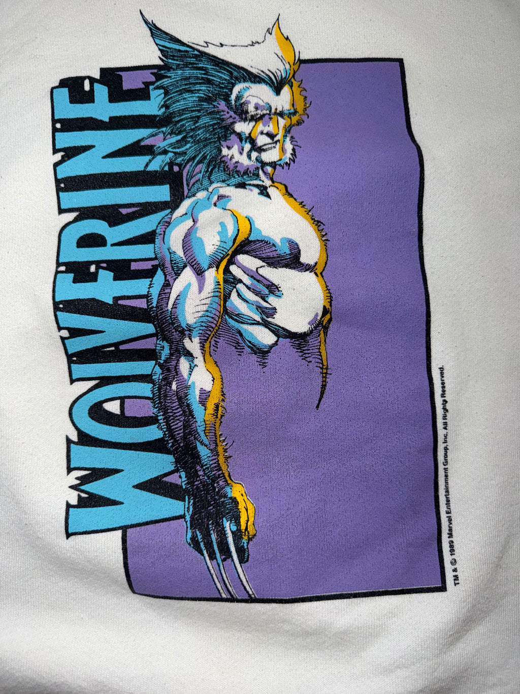 Vintage 80's Wolverine Marvel Sweatshirt