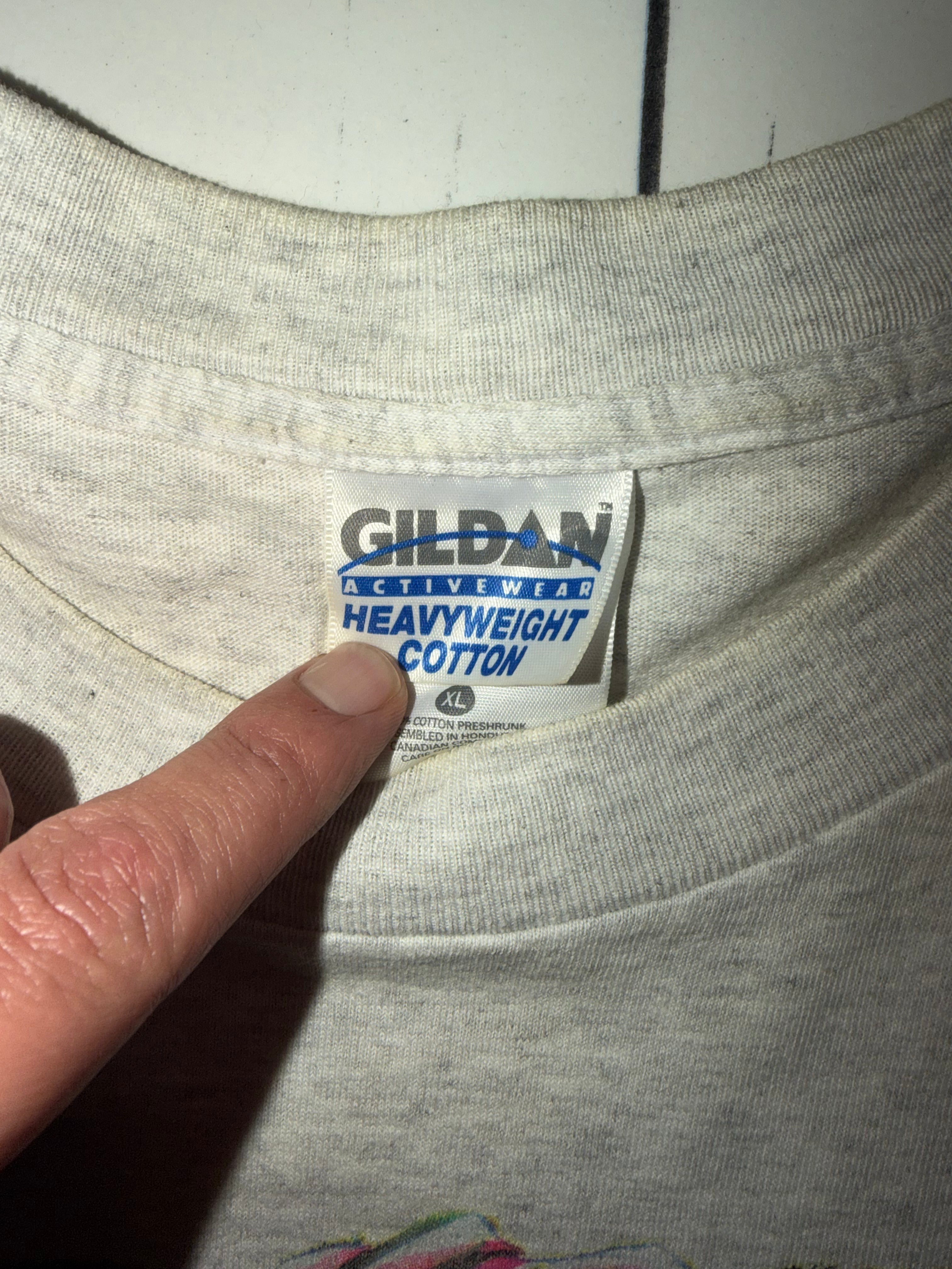 Vintage La Blue Girl T-Shirt 1996 XL