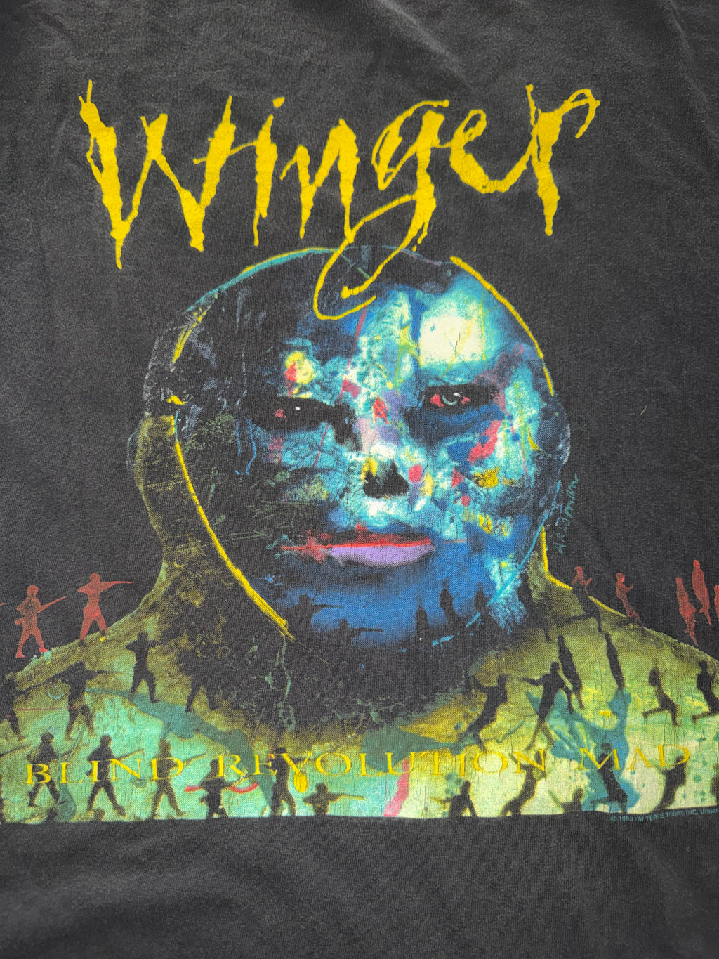 Vintage 90's Winger Band T-Shirt