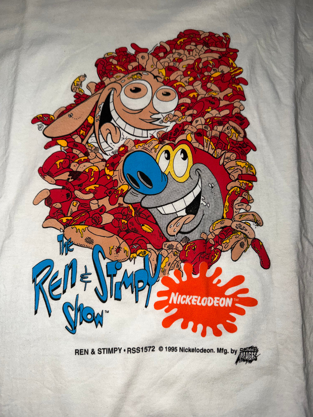 Vintage 90's The Ren & Stimpy Show T-Shirt