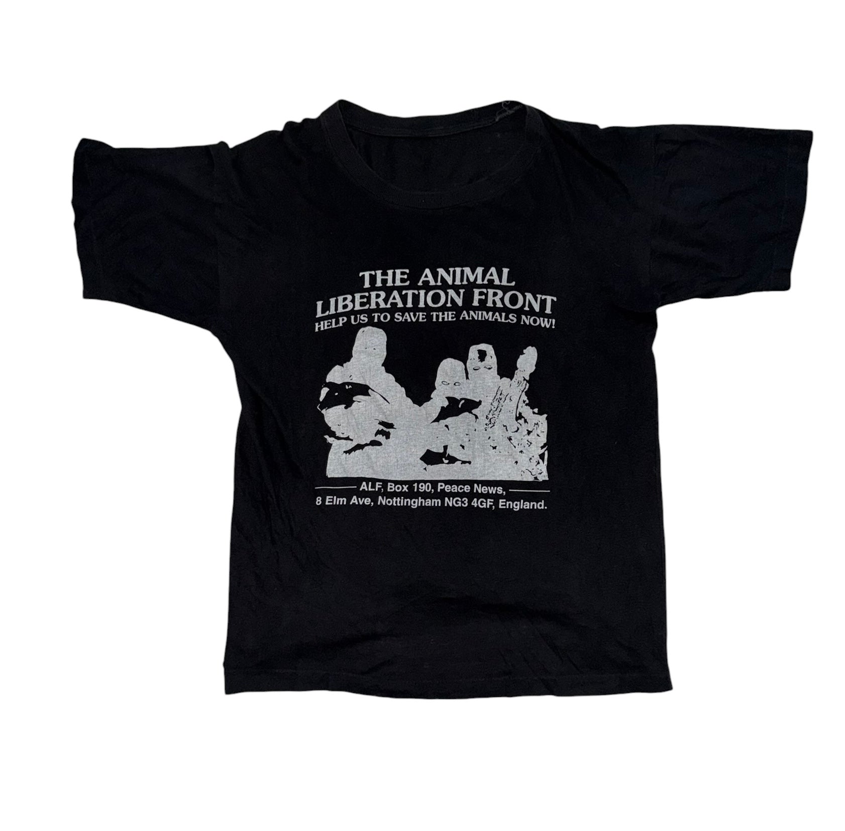Vintage 90's Animal Liberation Front ALF T-Shirt