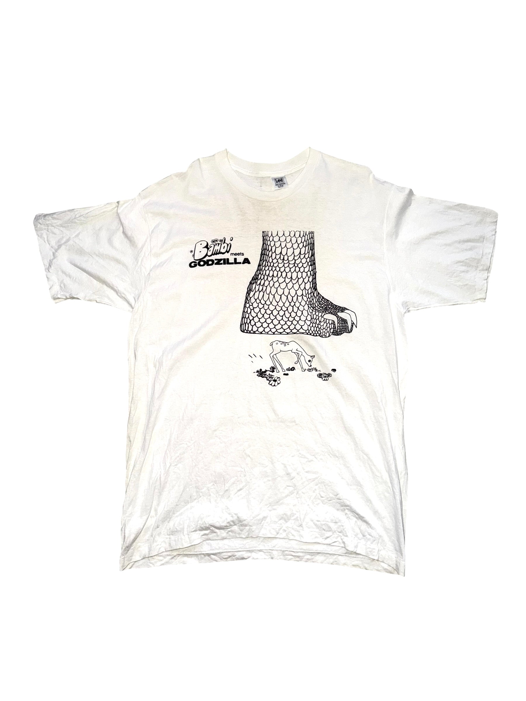 Vintage 90's Bambi meets Godzilla T-Shirt