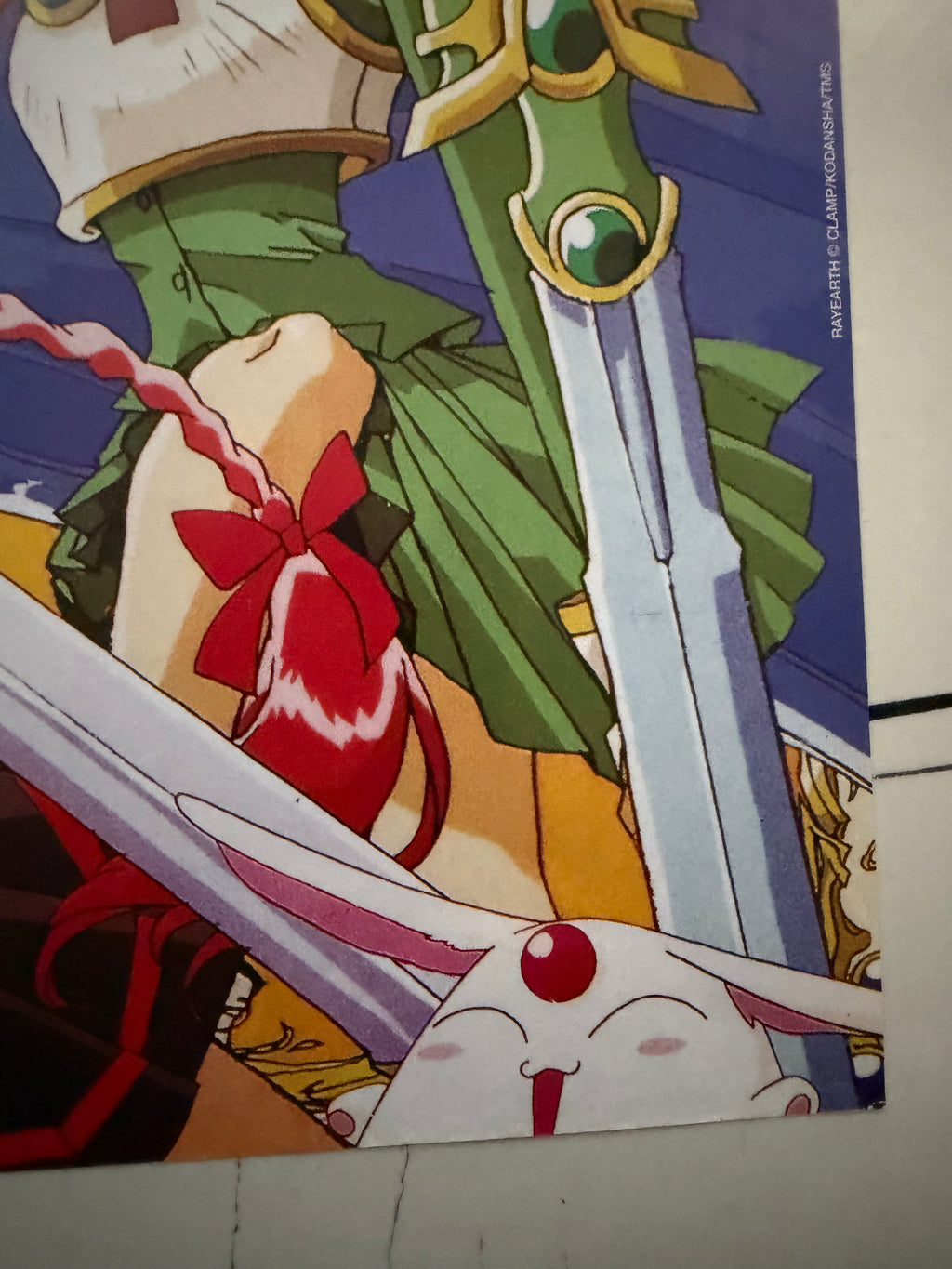 Vintage 90's Magic Knight Rayearth Poster