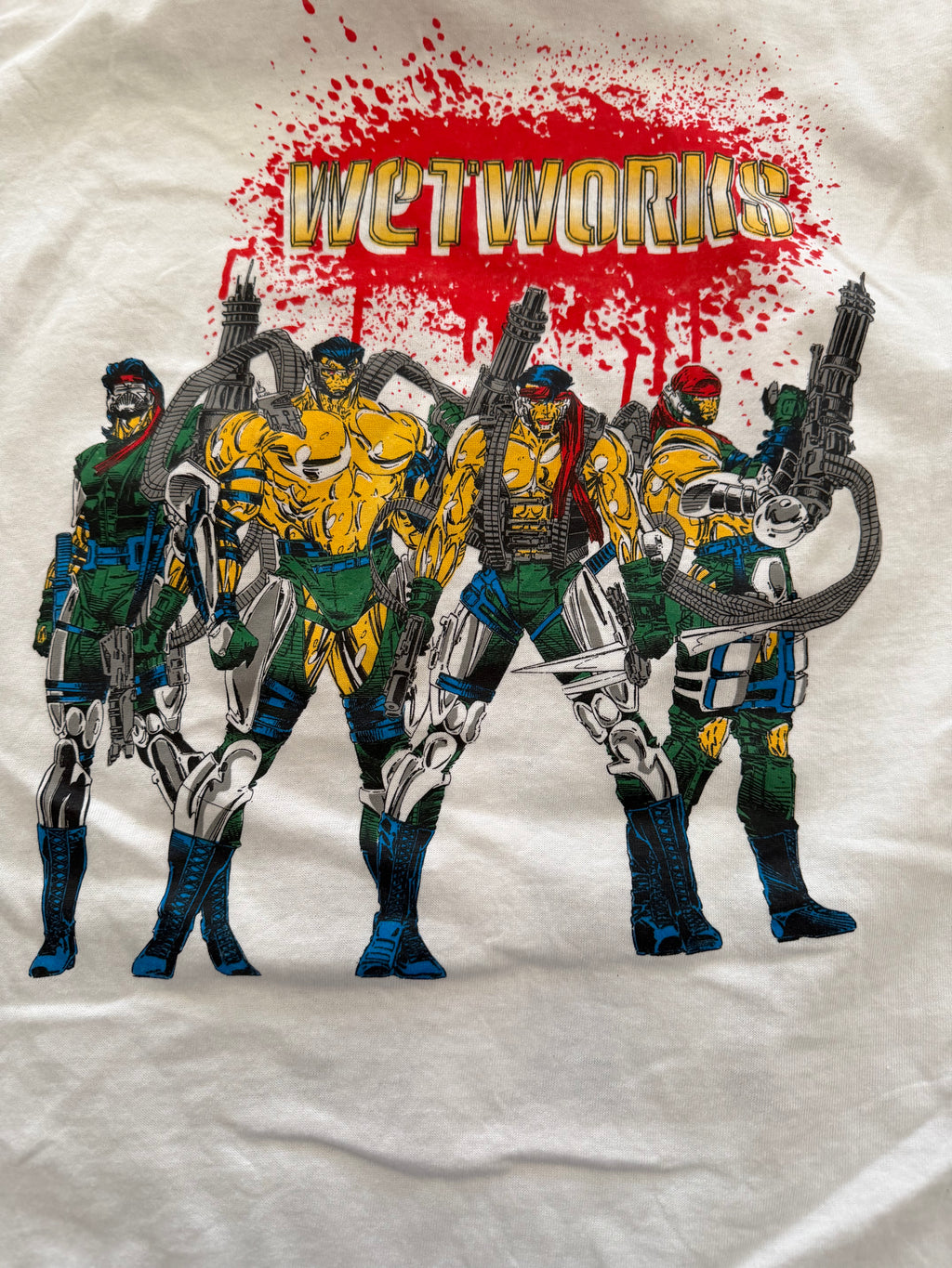 Vintage 90's Wetworks Comic Images T-Shirt