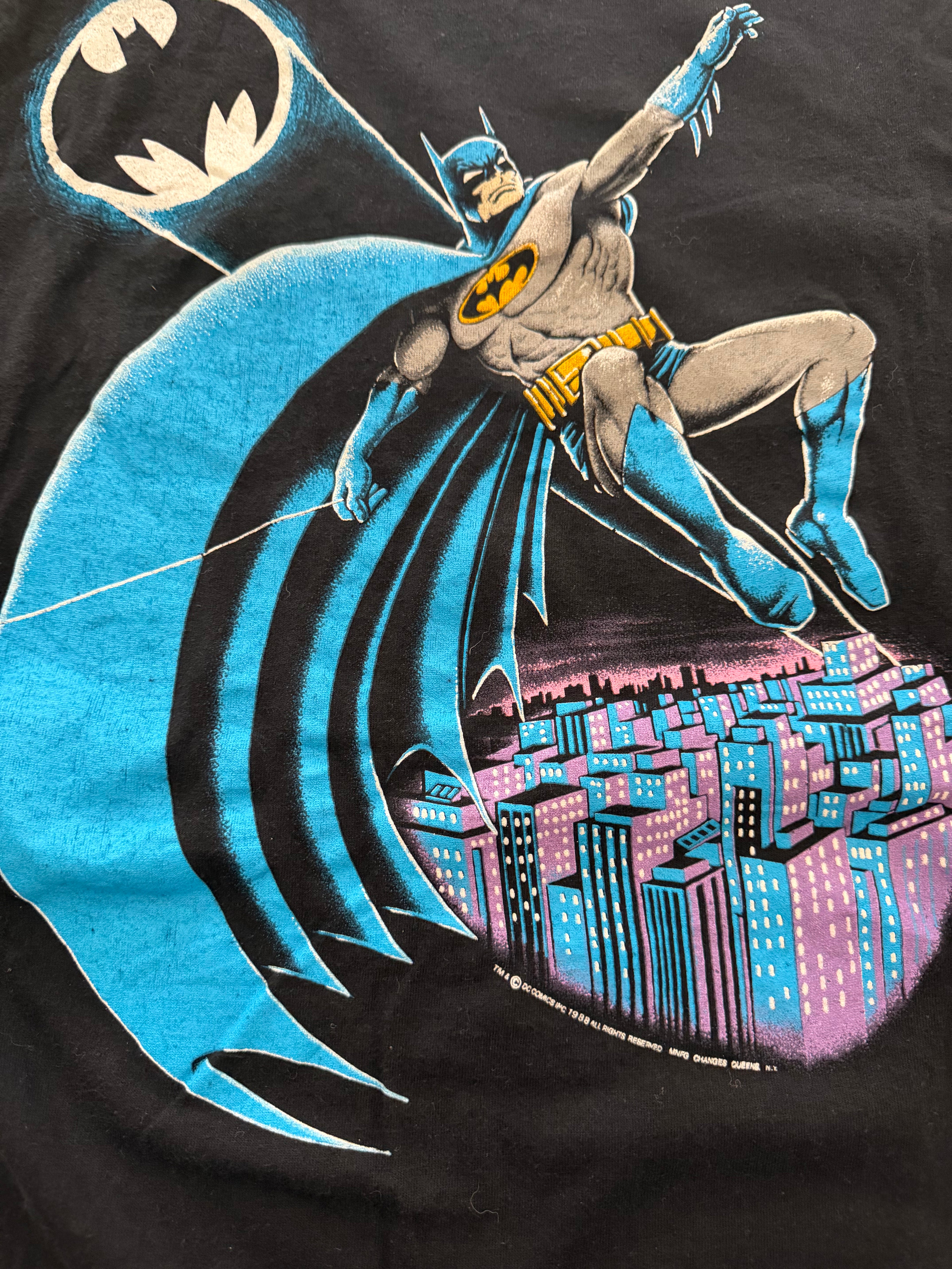 Vintage 80's Batman Dc Comics T-Shirt