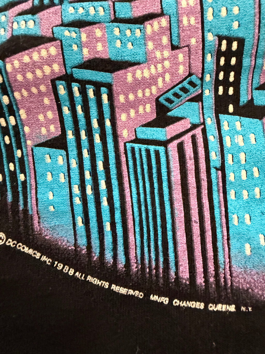 Vintage 80's Batman Dc Comics T-Shirt
