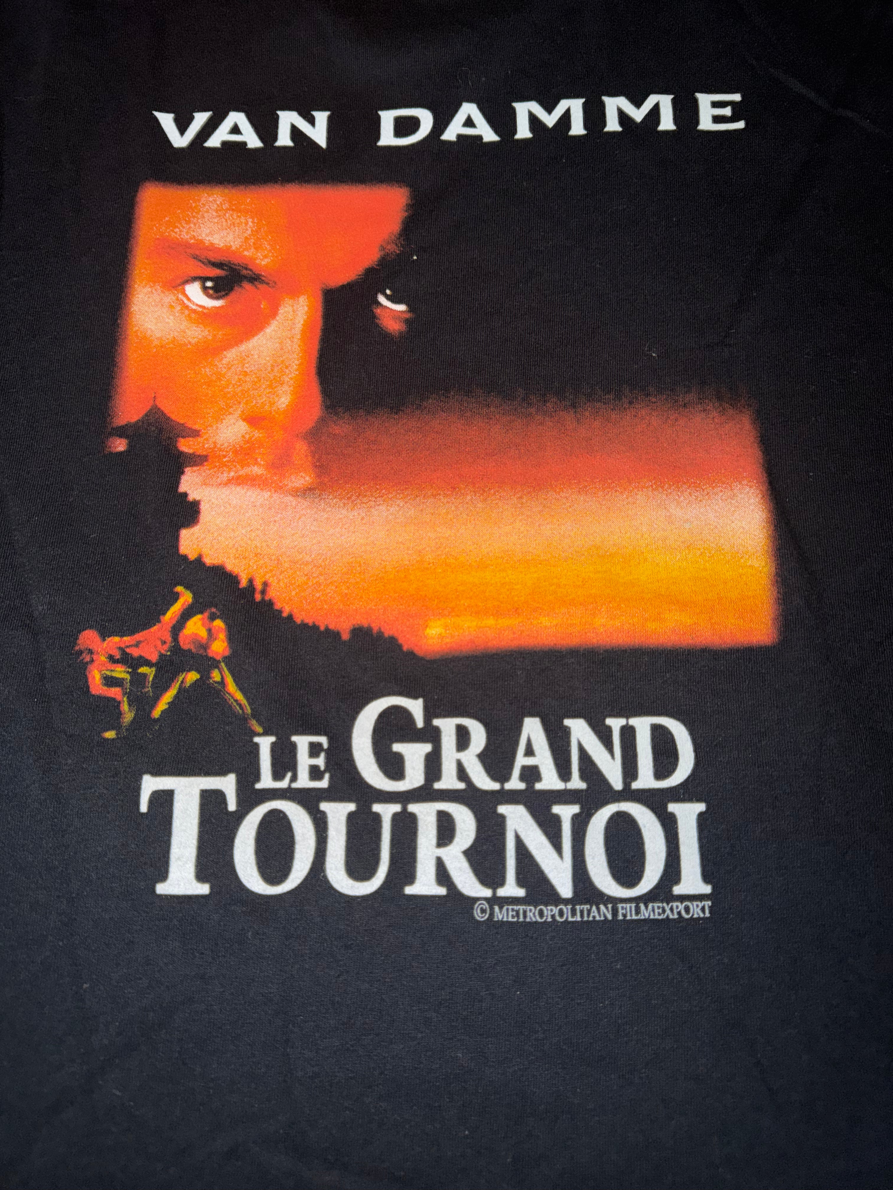 Vintage 90's The Quest (French Edition) Movie T-Shirt
