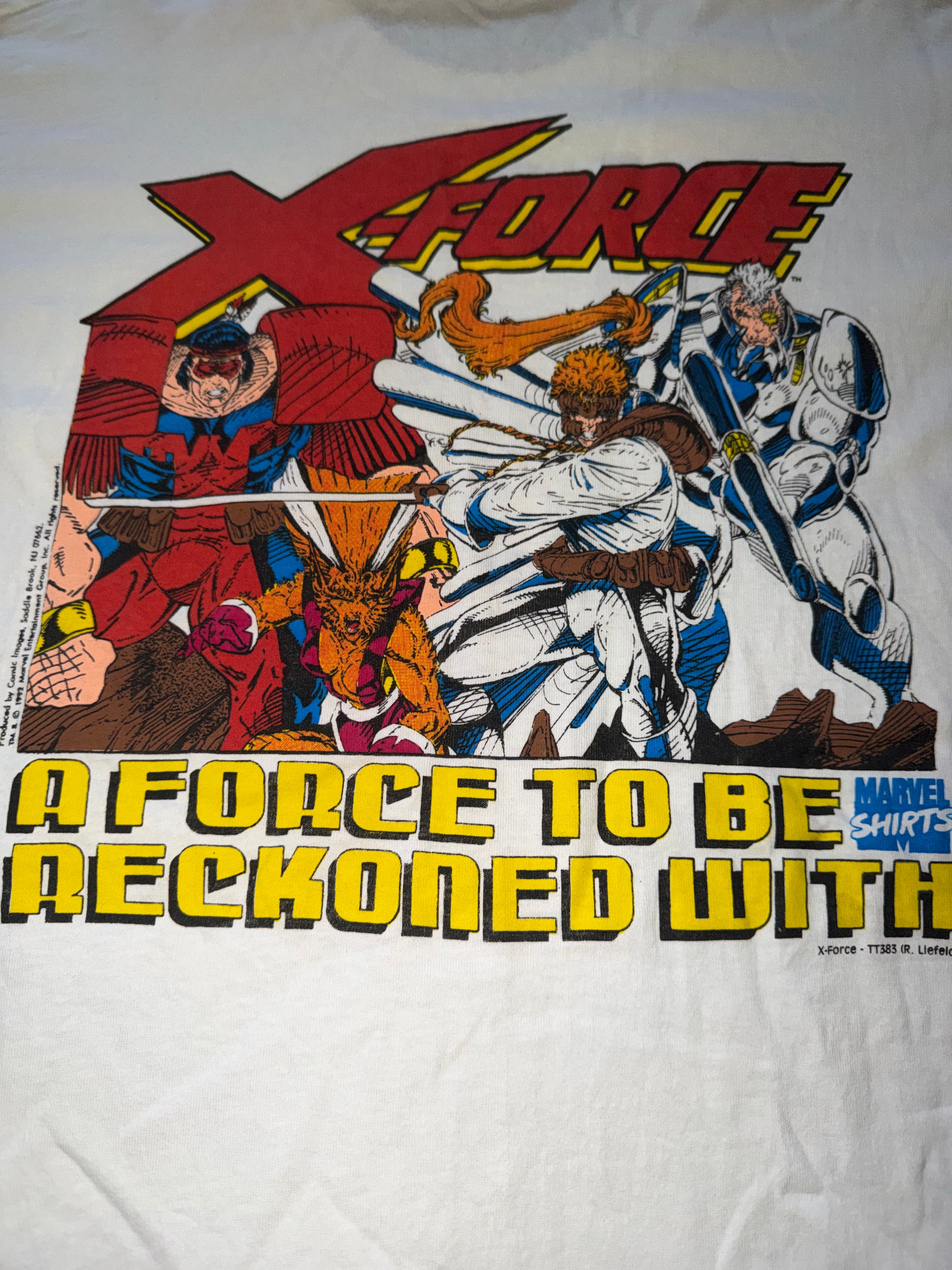 Vintage 90's X-Force Marvel T-Shirt
