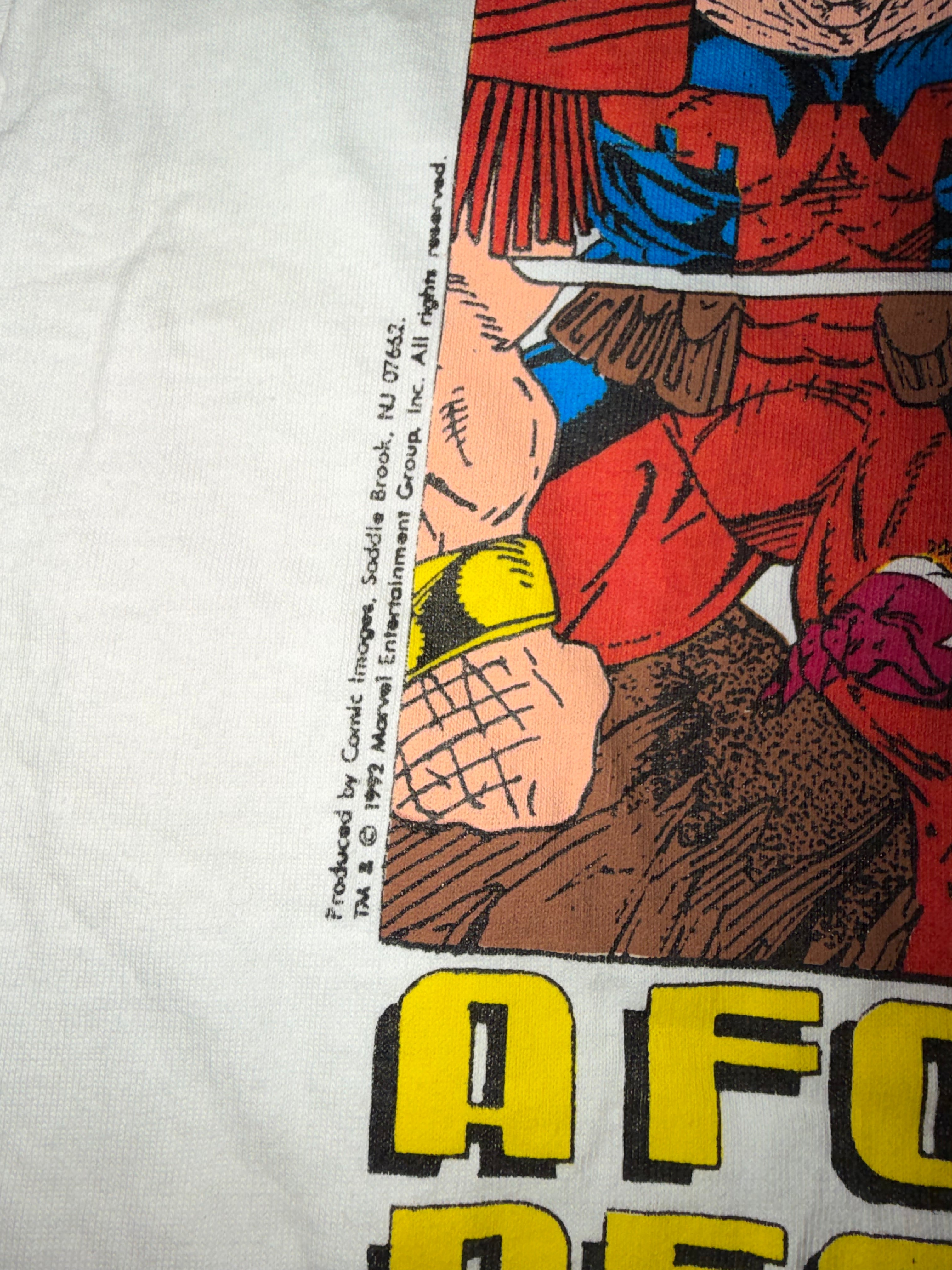 Vintage 90's X-Force Marvel T-Shirt