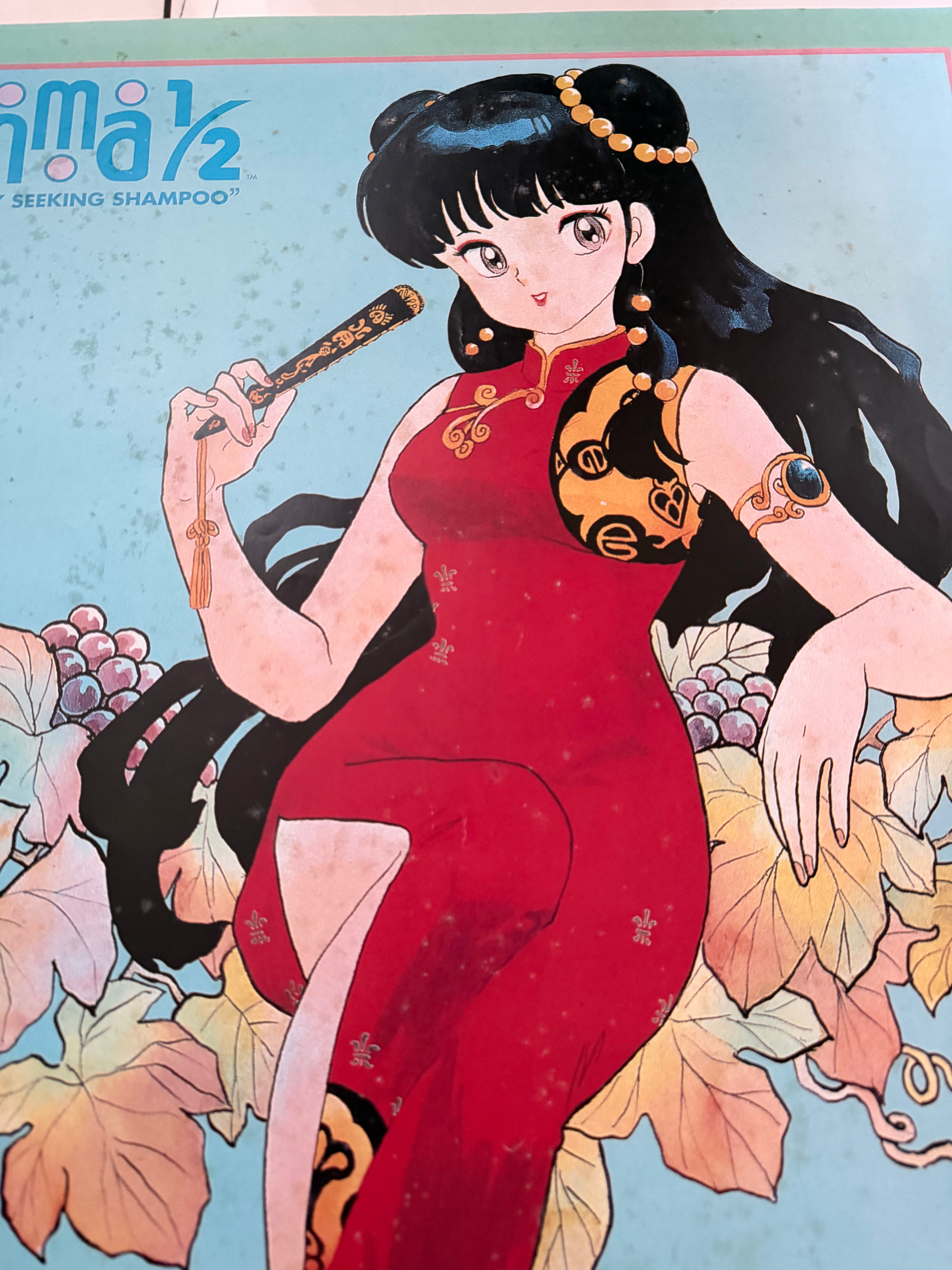 Vintage 90's Ranma 1/2 Poster