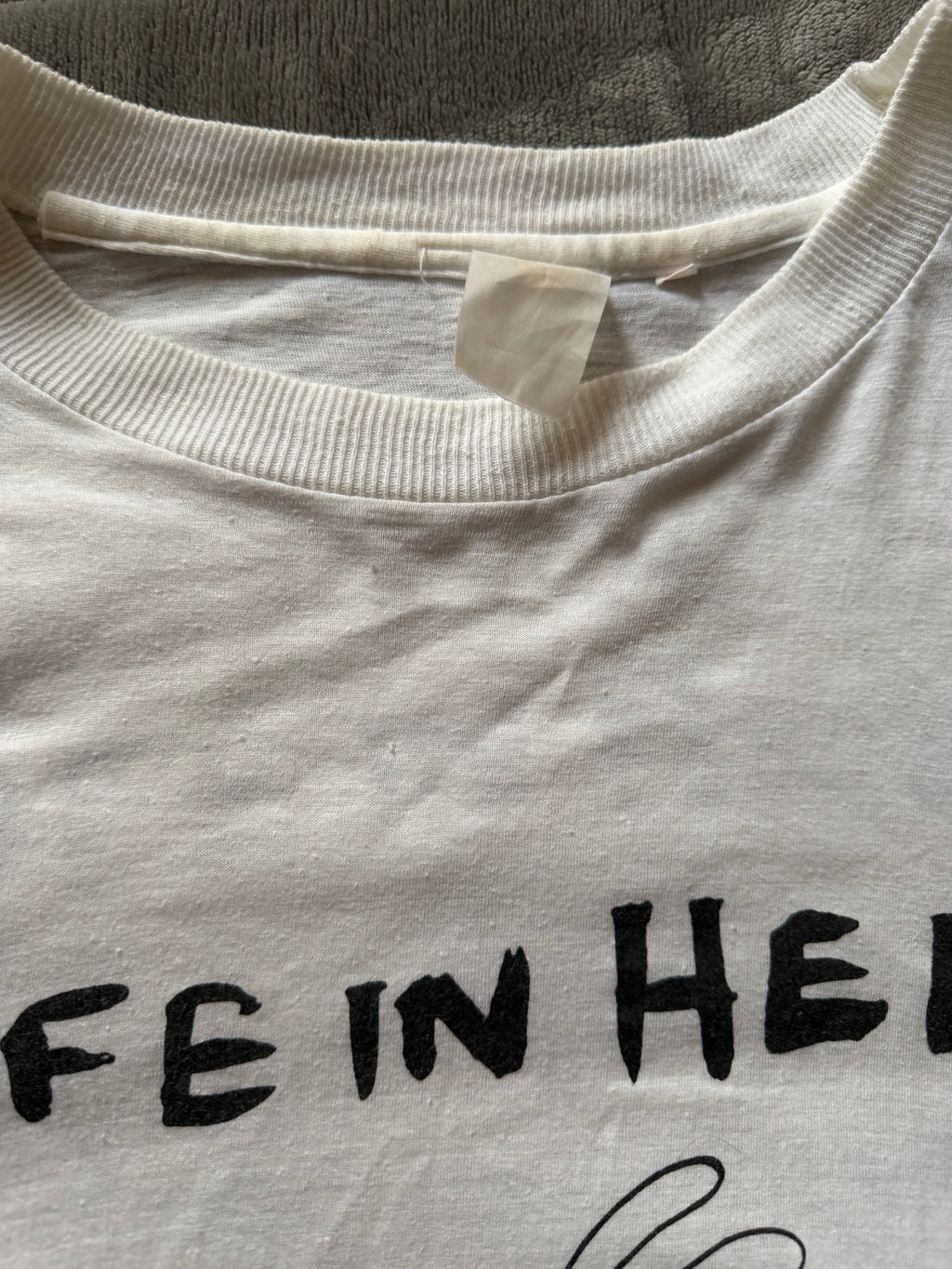 Vintage 80's Life in Hell Matt Groening Comic T-Shirt