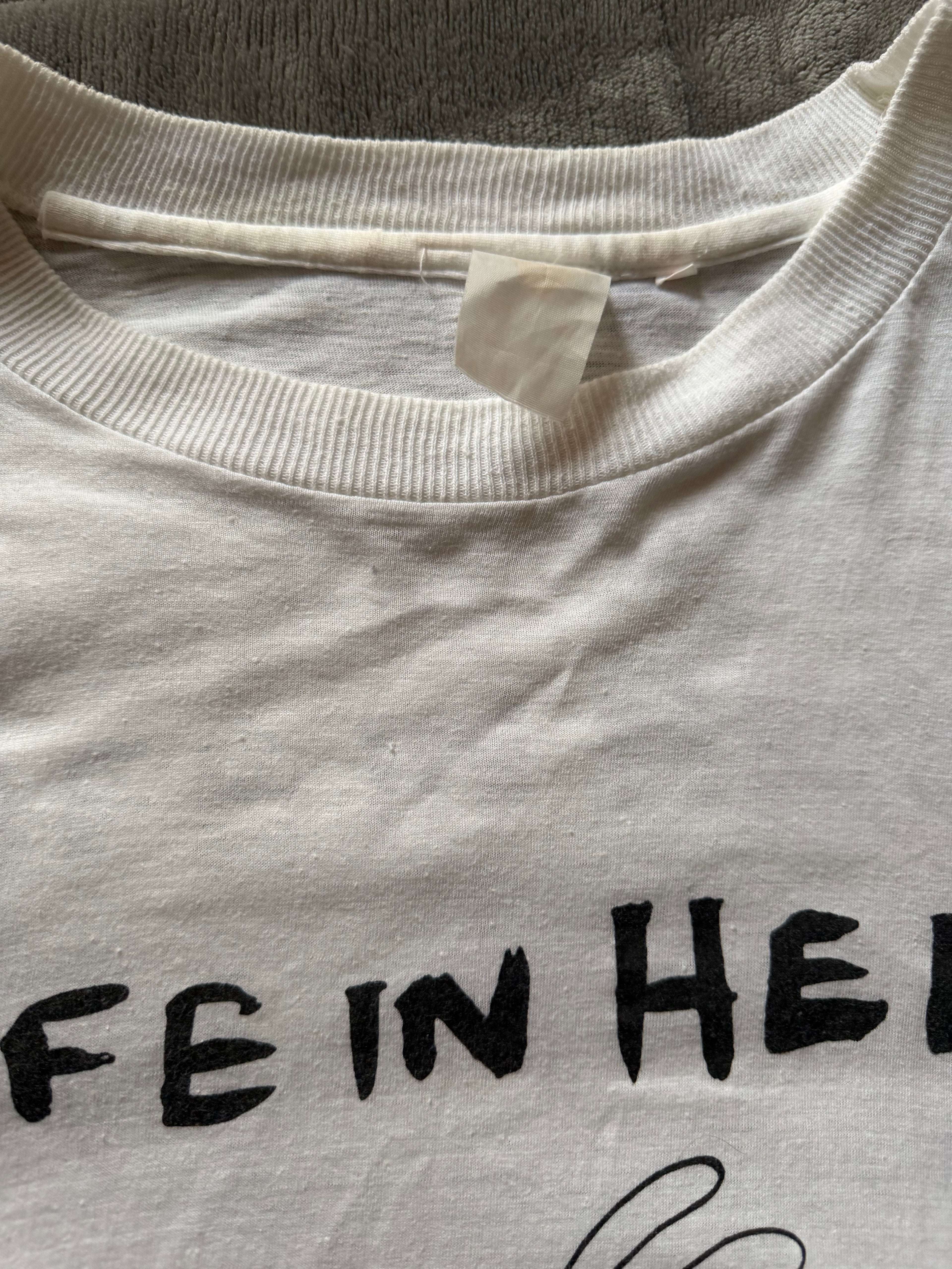 Vintage 80's Life in Hell Matt Groening Comic T-Shirt