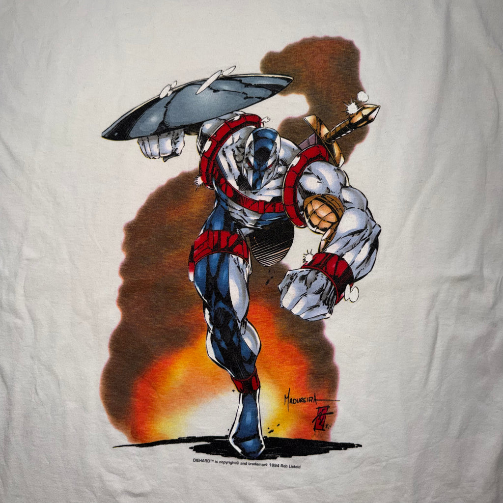 Vintage 1994 Die Hard Extreme Youngblood Comic T-Shirt