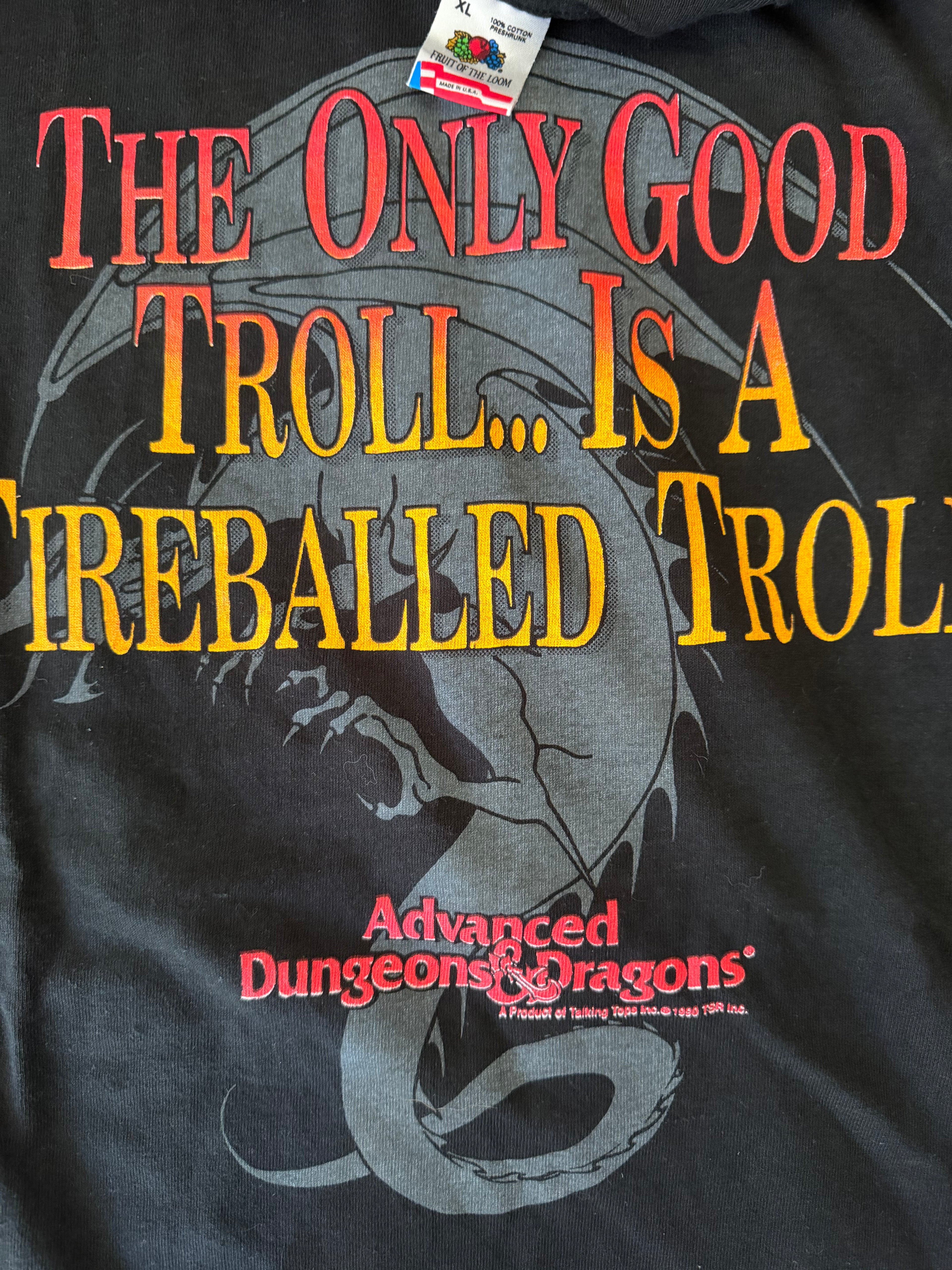 Vintage 90's Dungeons and Dragons T-Shirt