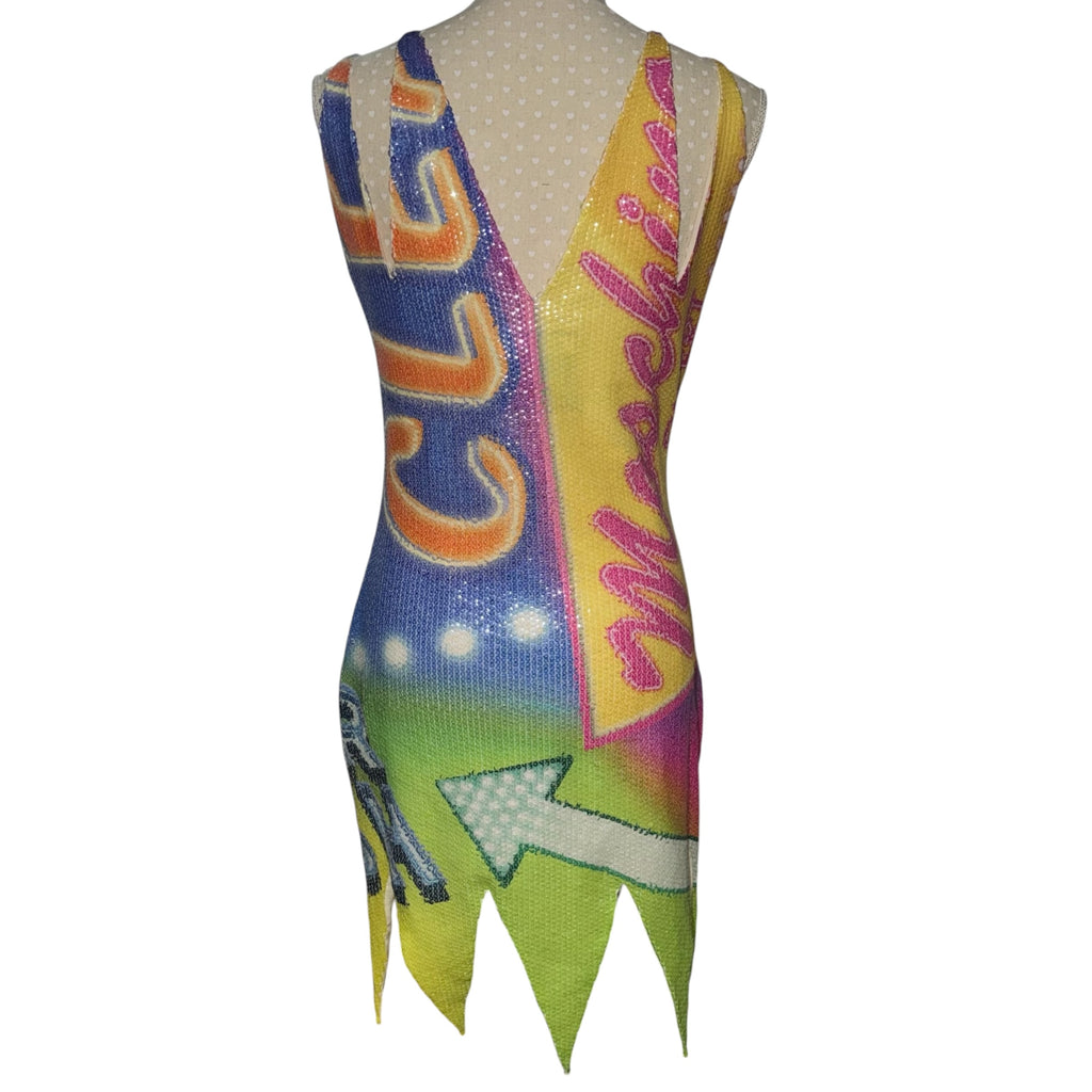 MOSCHINO 2016 SUPER PRINTED DRESS