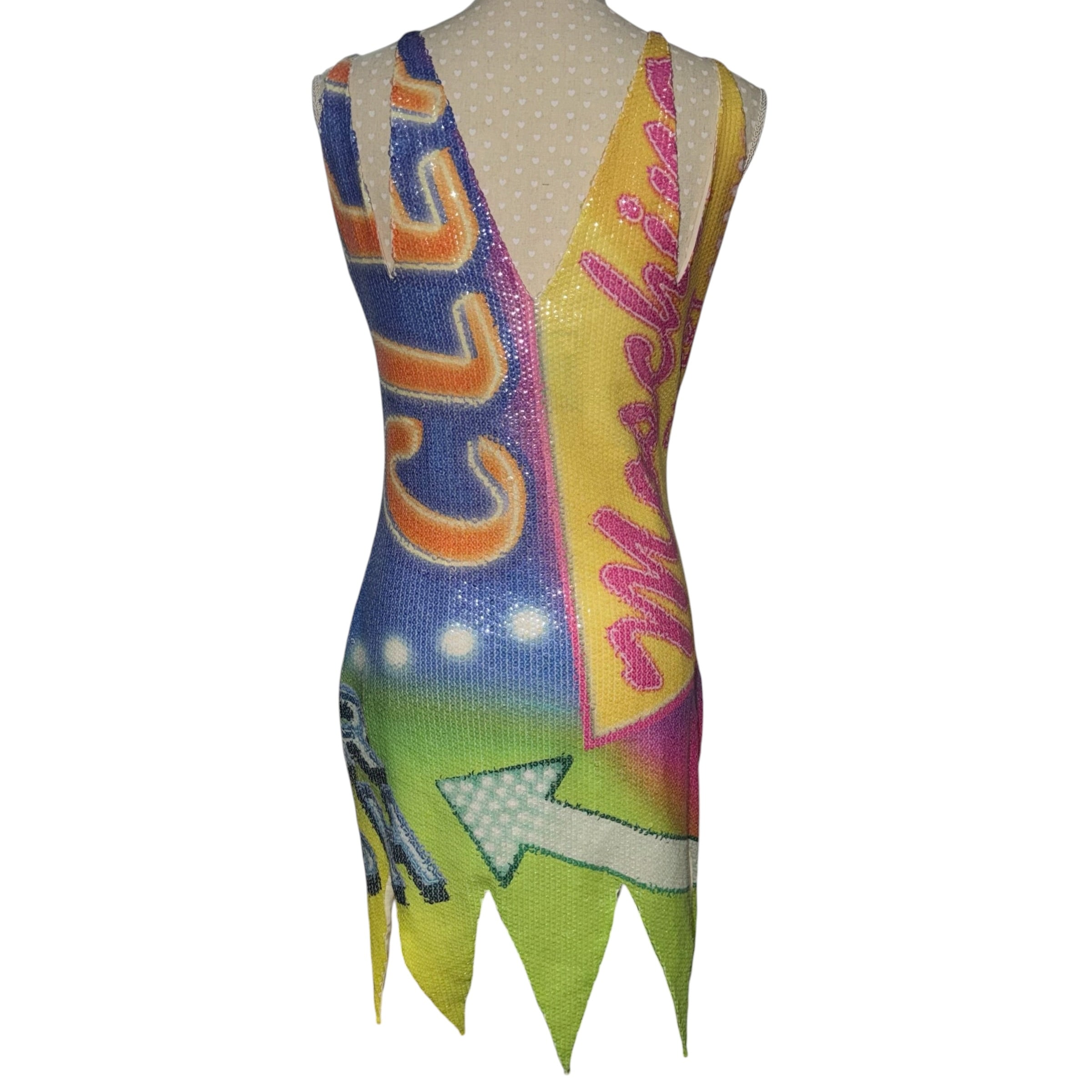 MOSCHINO 2016 SUPER PRINTED DRESS