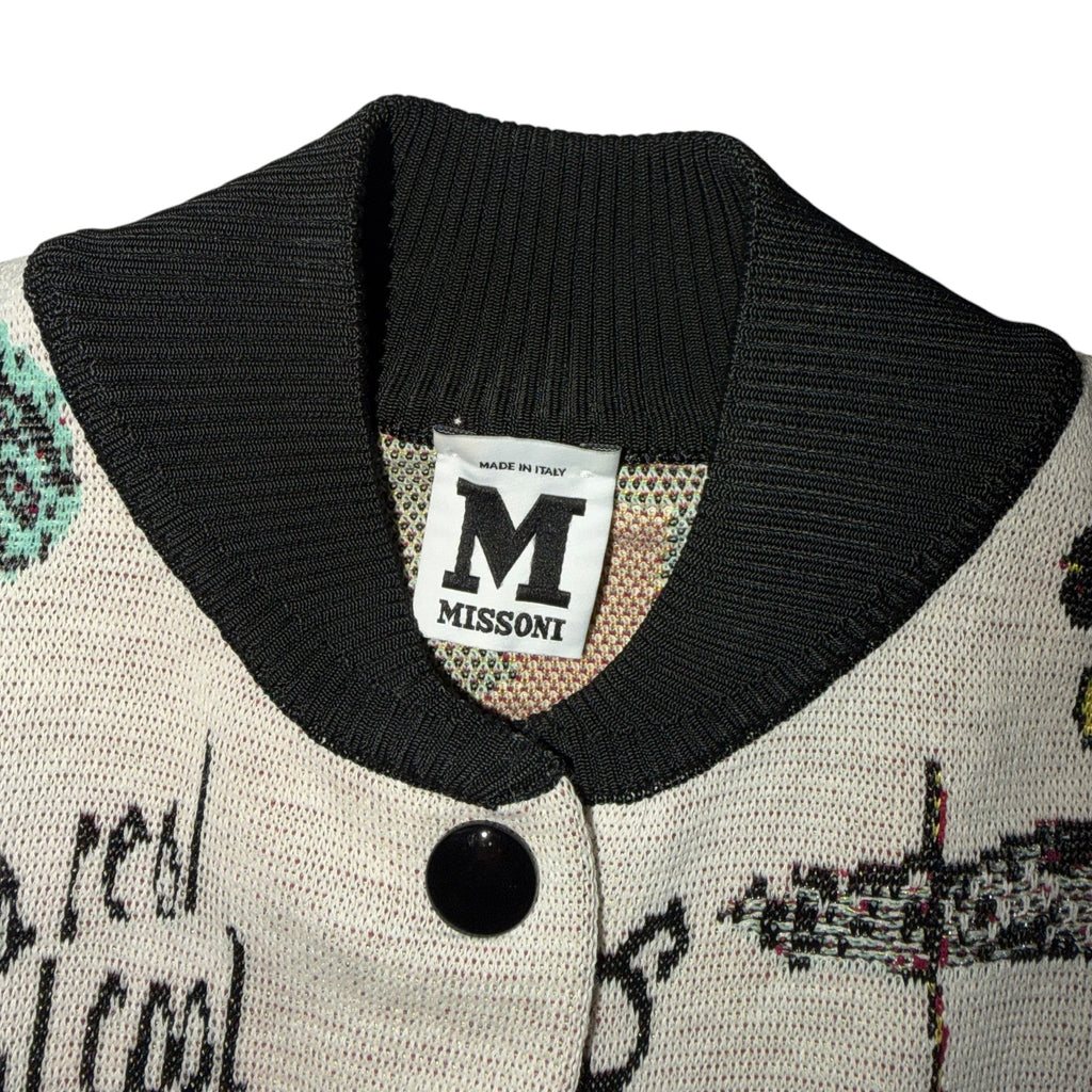MISSONI GRAFFITI CROPPED JACKET