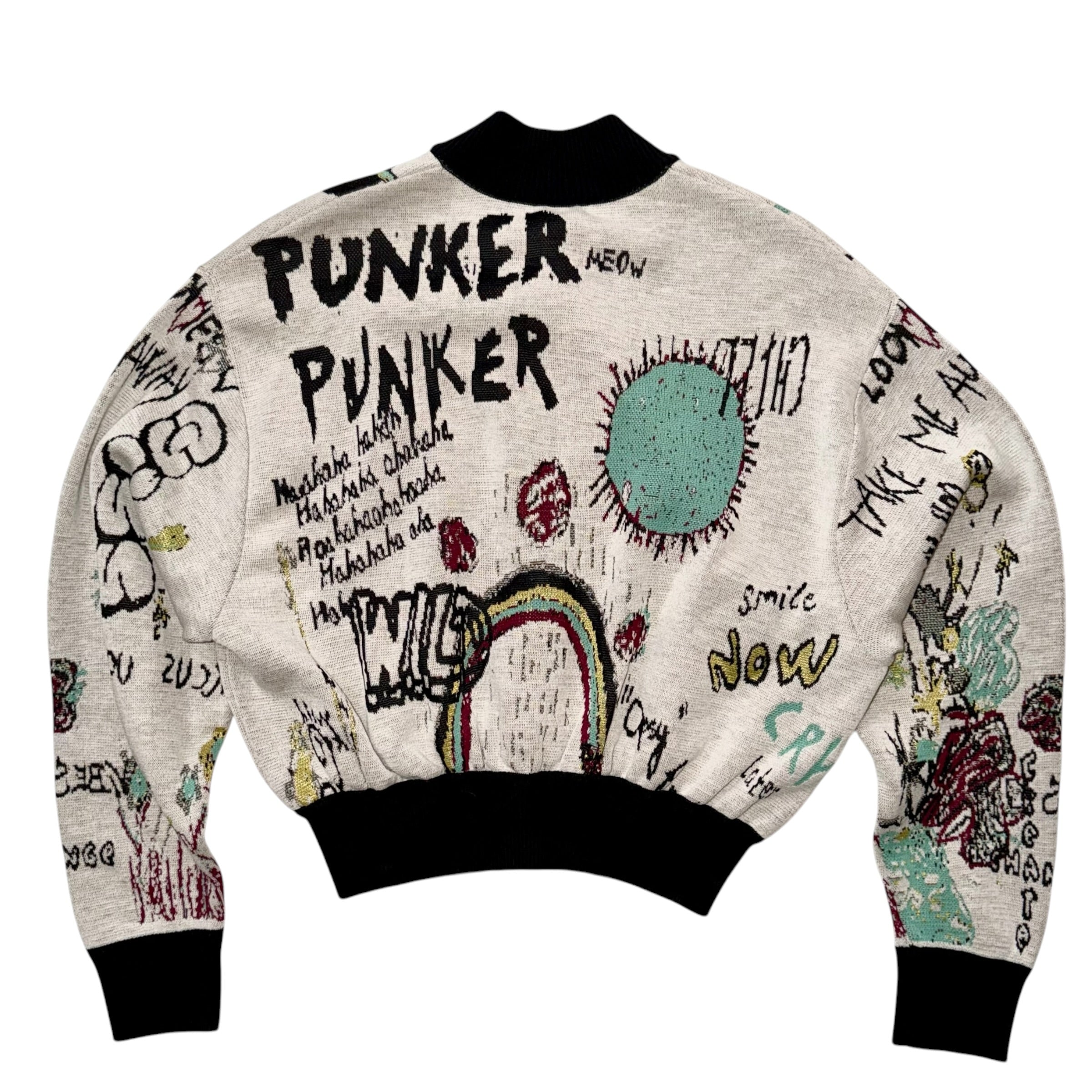 MISSONI GRAFFITI CROPPED JACKET