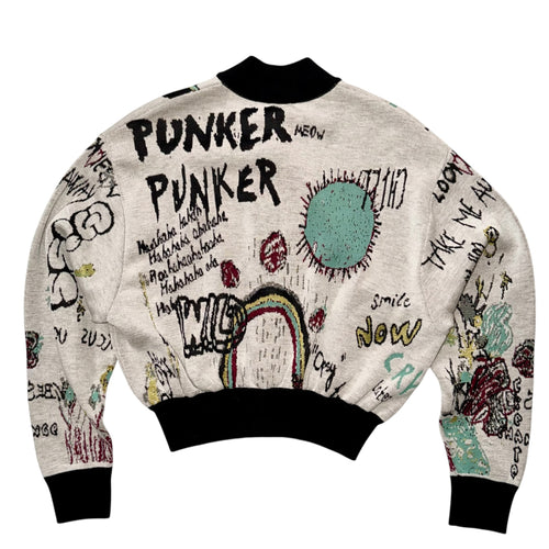 MISSONI GRAFFITI CROPPED JACKET