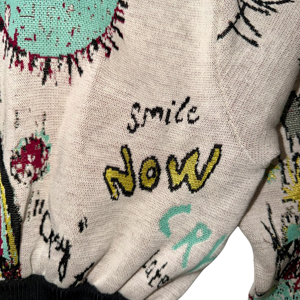 MISSONI GRAFFITI CROPPED JACKET