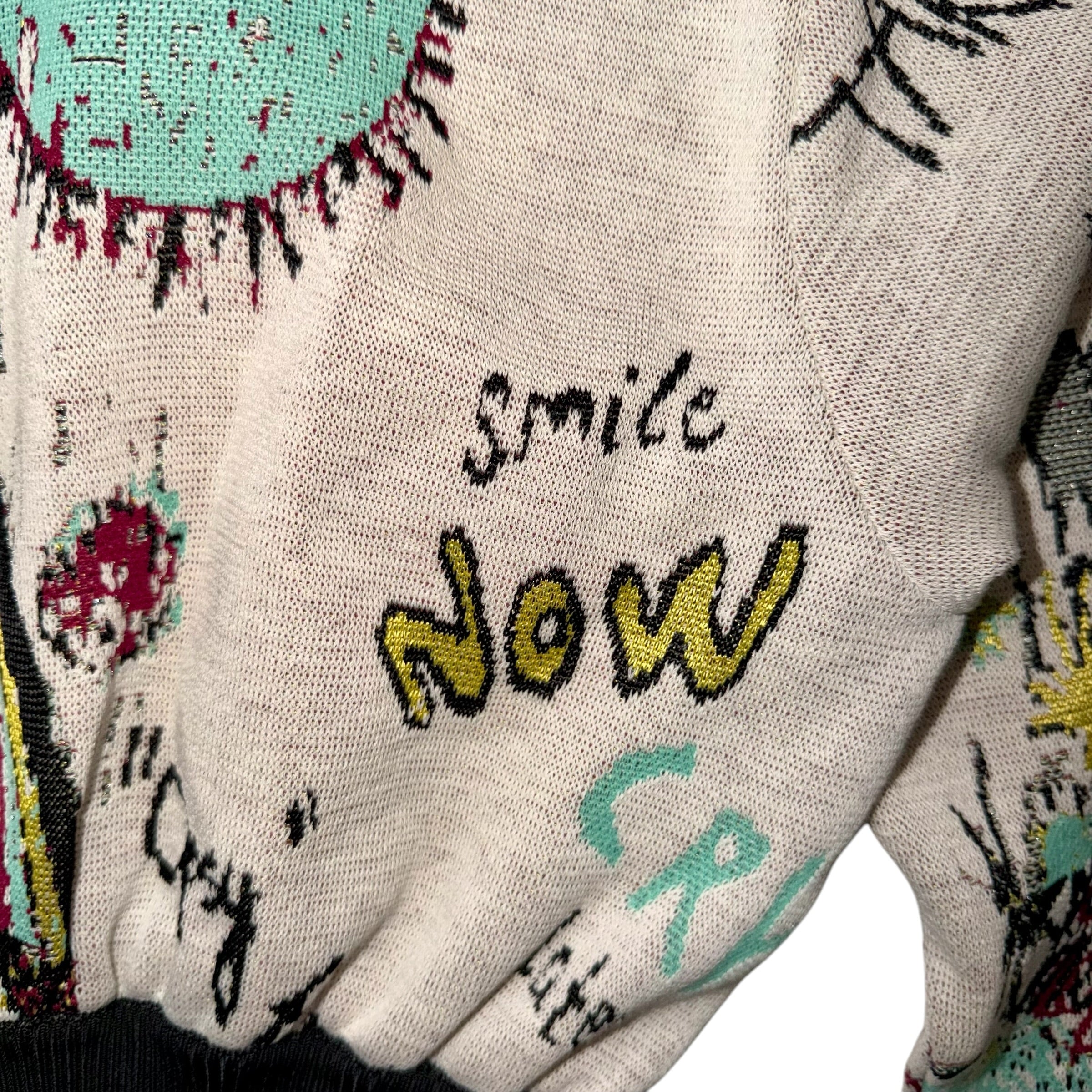 MISSONI GRAFFITI CROPPED JACKET