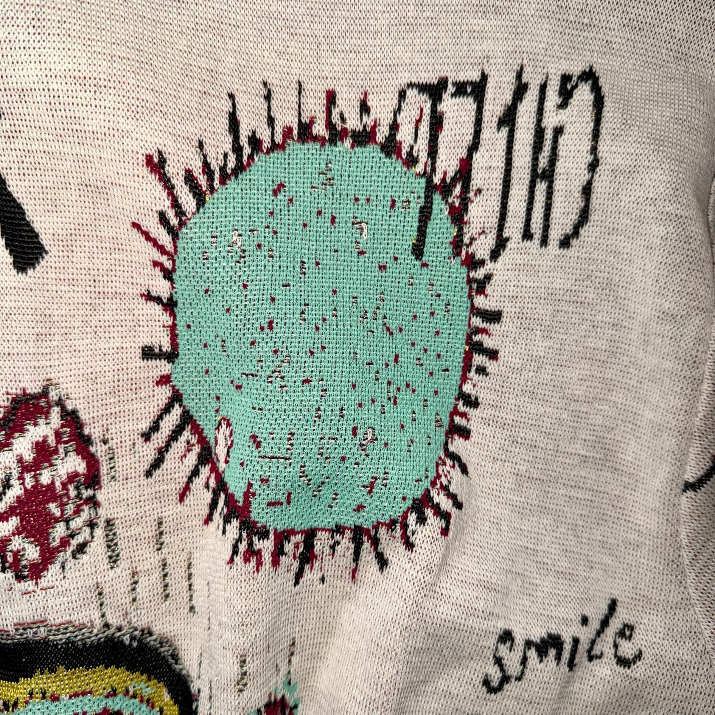 MISSONI GRAFFITI CROPPED JACKET