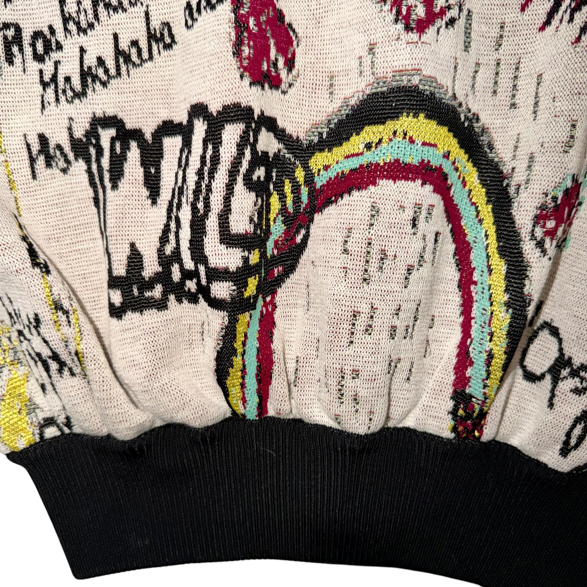 MISSONI GRAFFITI CROPPED JACKET