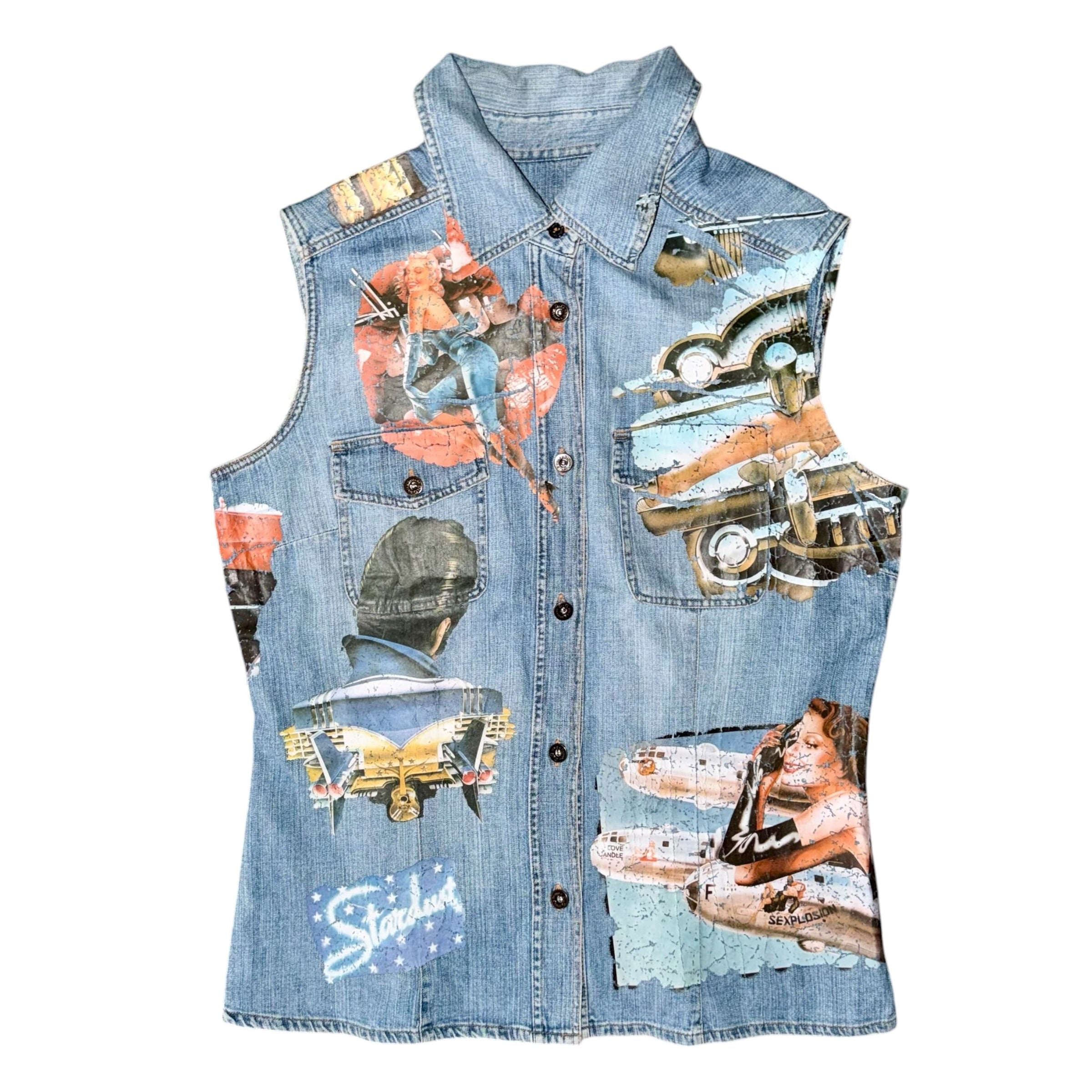 DOLCE & GABBANA 2004 DENIM VEST