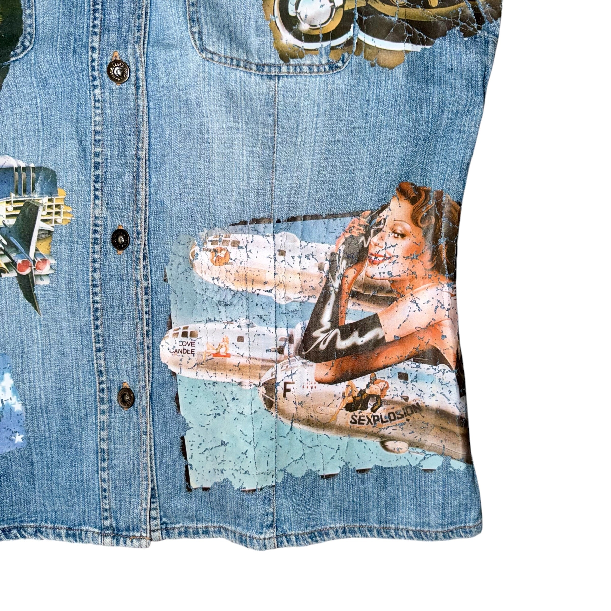 DOLCE & GABBANA 2004 DENIM VEST