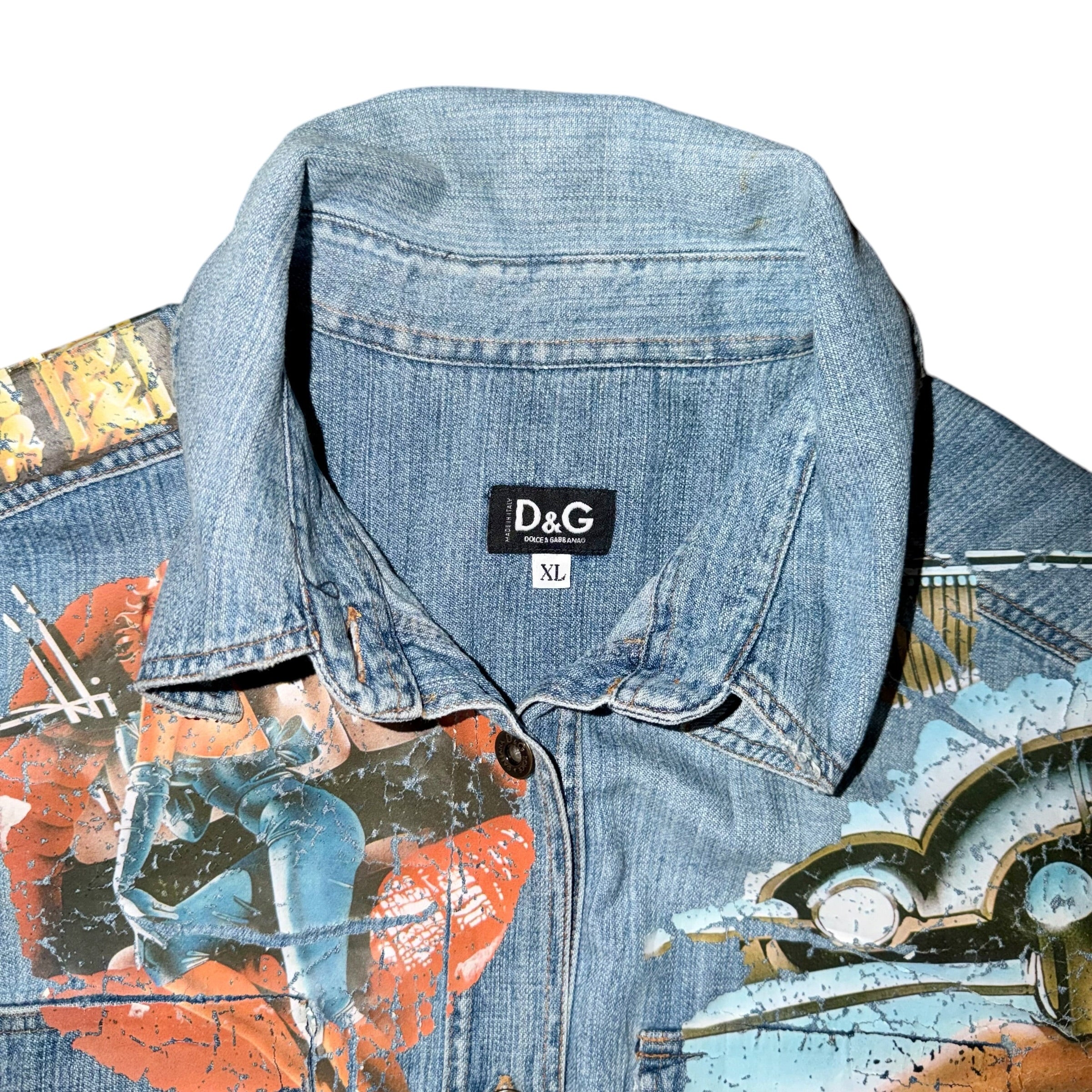 DOLCE & GABBANA 2004 DENIM VEST