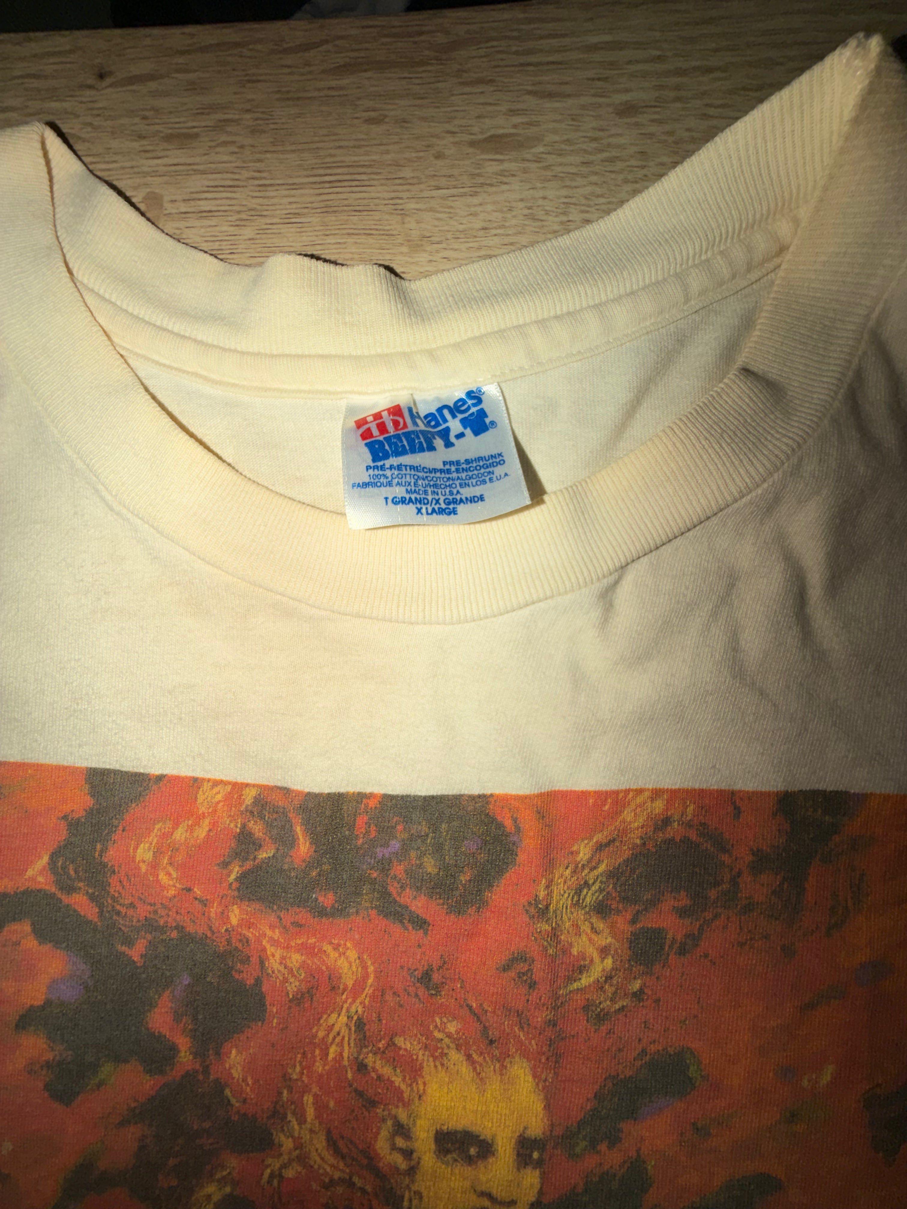 Vintage Clive Barker The Arsonist (Signed) 90's T-Shirt